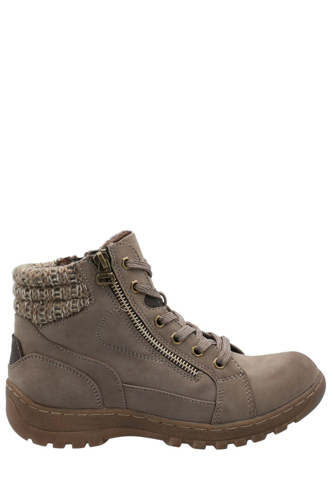 Botín Mujer Monica Taupe-1