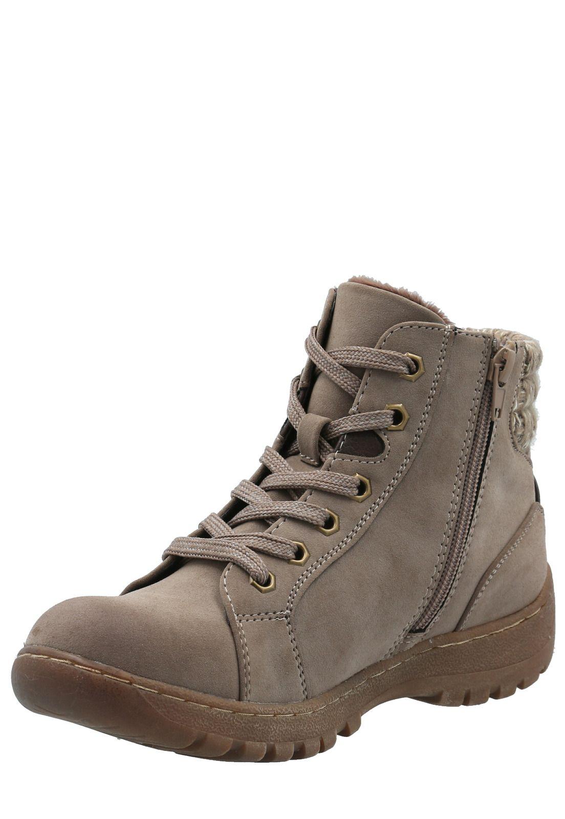 Botín Mujer Monica Taupe-4