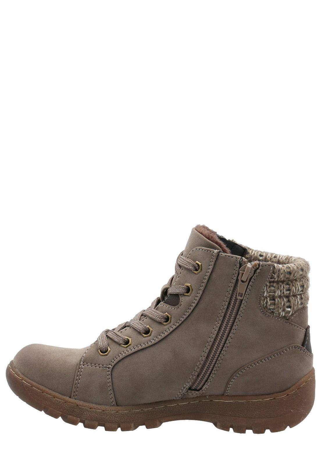 Botín Mujer Monica Taupe-5