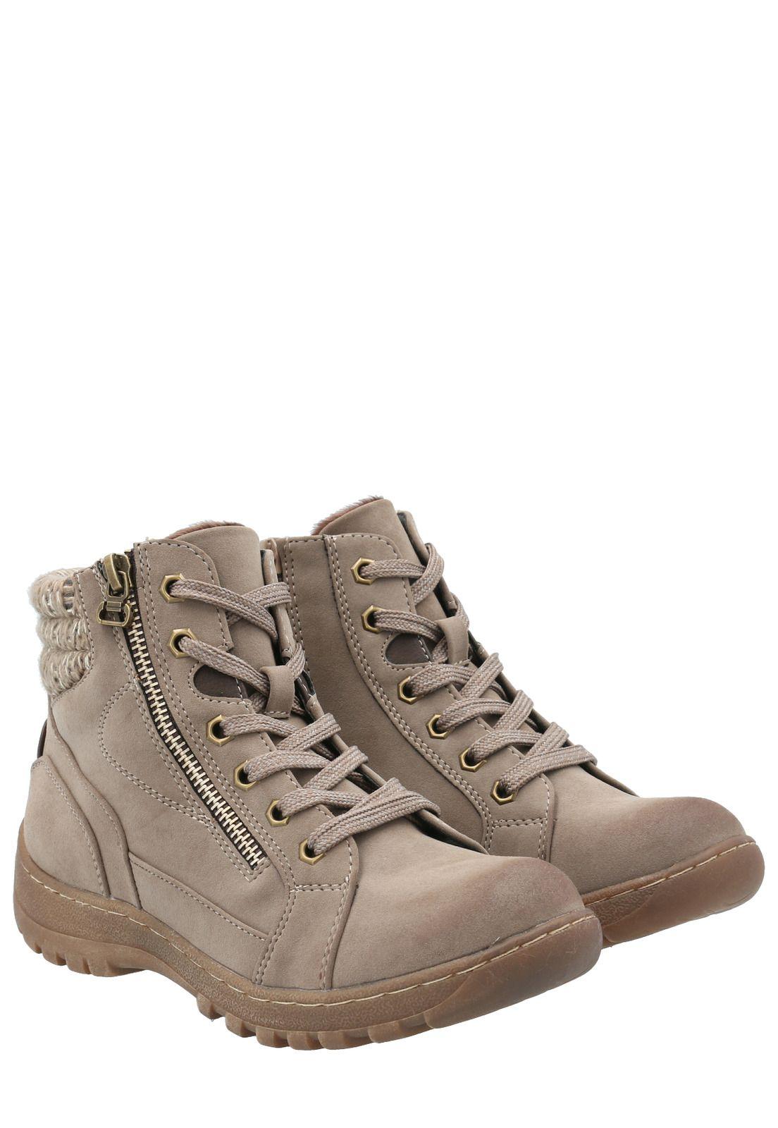 Botín Mujer Monica Taupe-8