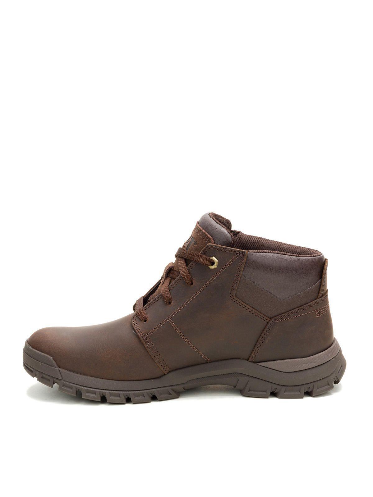 Botín Cuero Threshold Chukka Hombre Café Oscuro-3