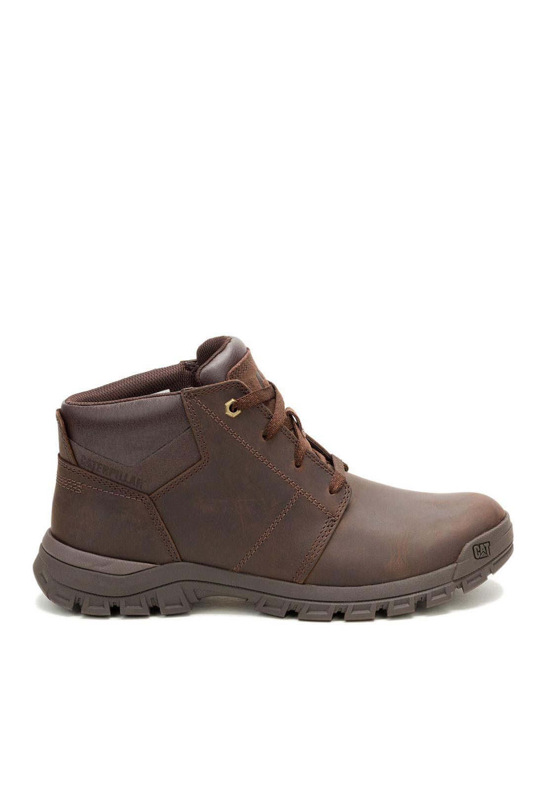 Botín Cuero Threshold Chukka Hombre Café Oscuro-1
