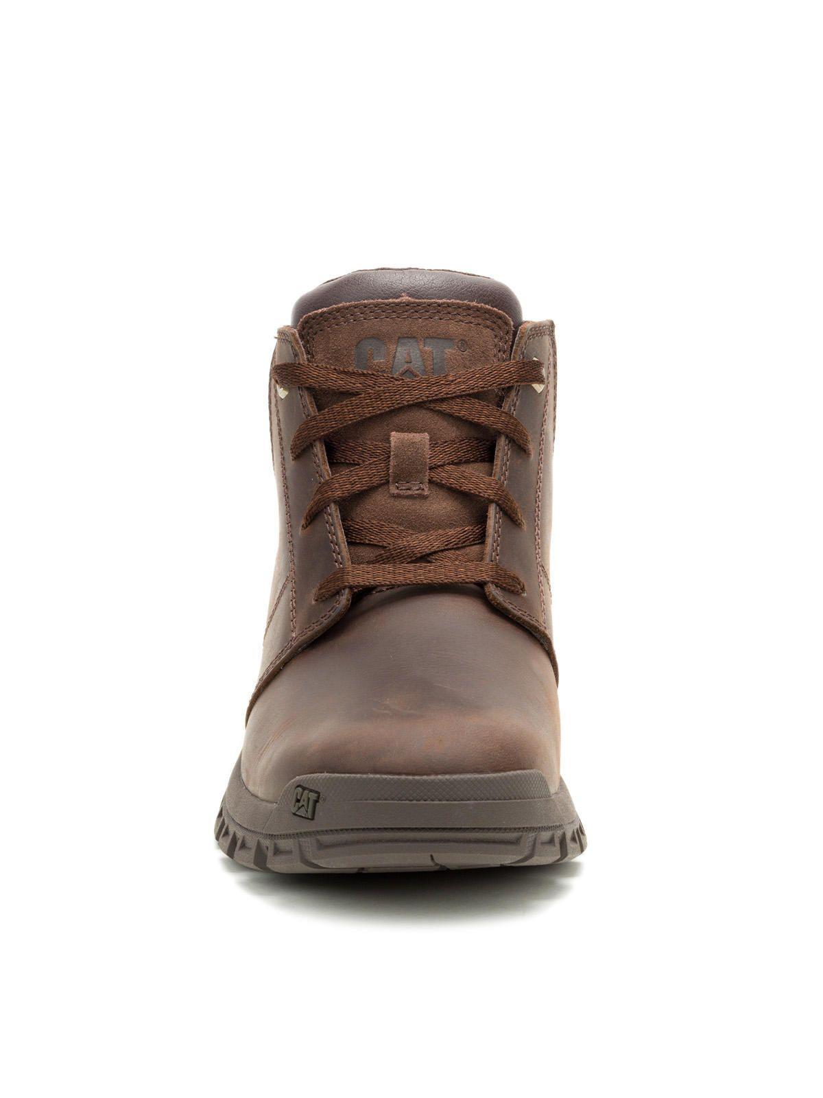 Botín Cuero Threshold Chukka Hombre Café Oscuro-4