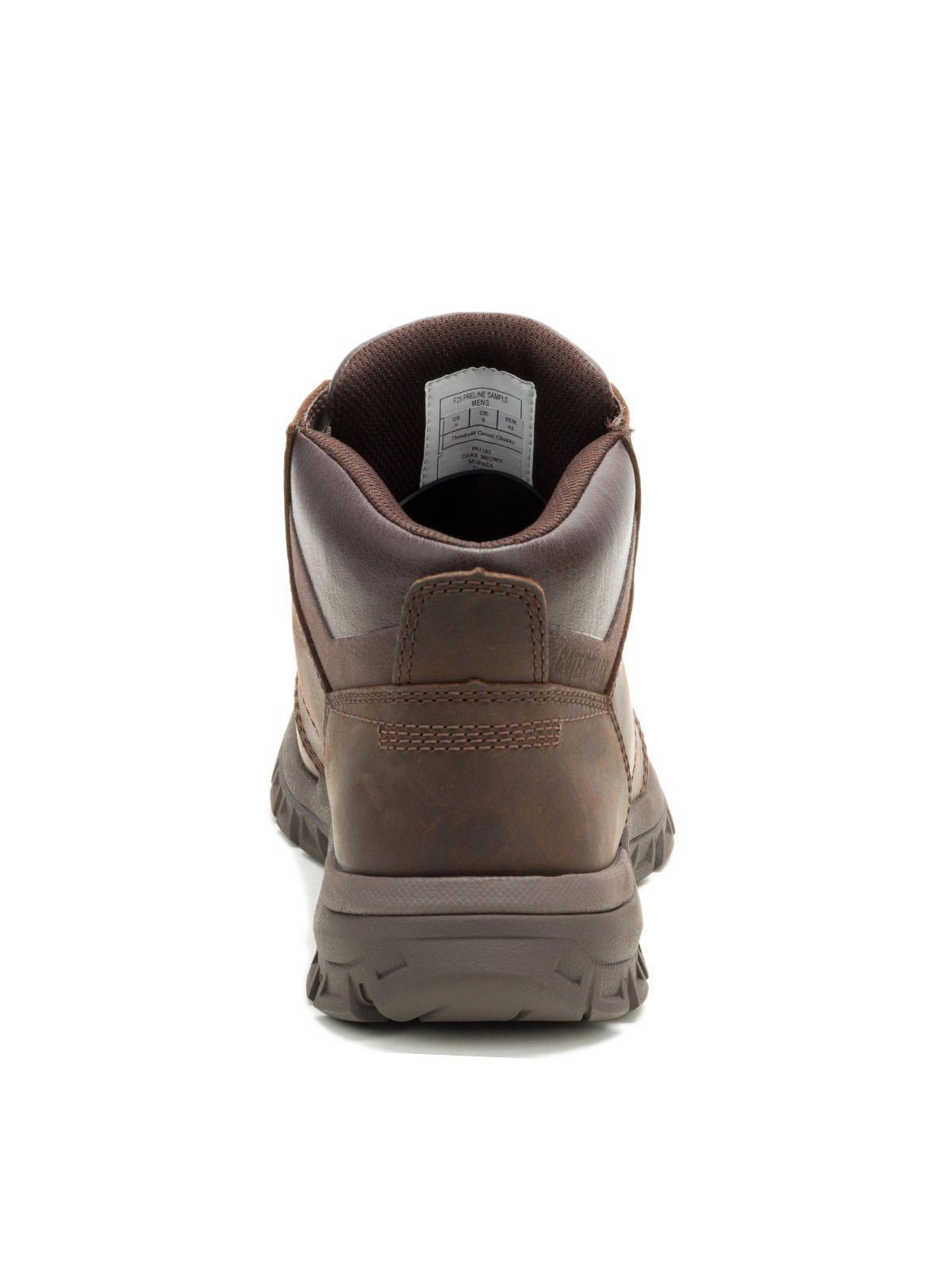 Botín Cuero Threshold Chukka Hombre Café Oscuro-5