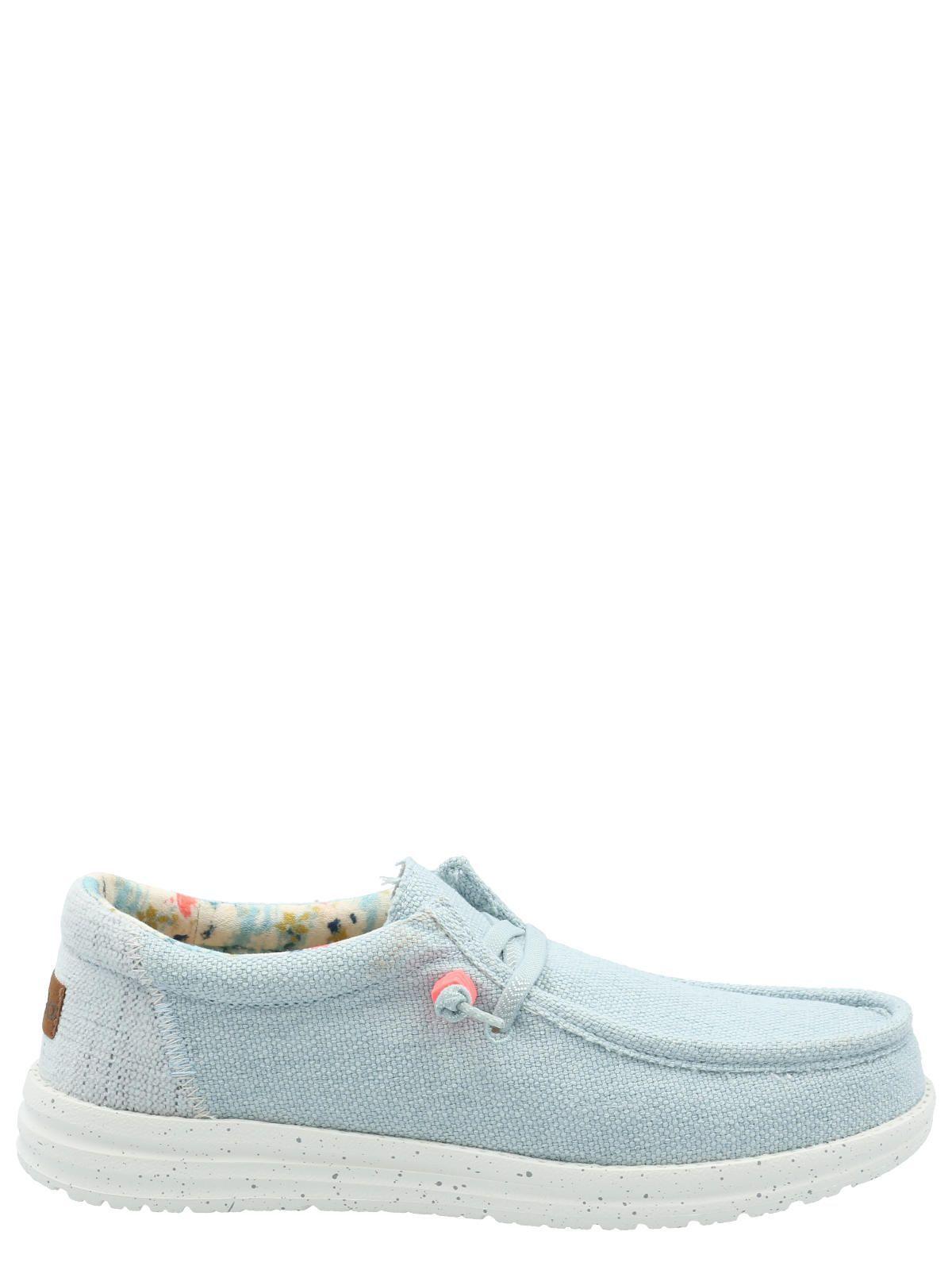 Zapatilla Mujer Benedetto Hey Dude Celeste -1