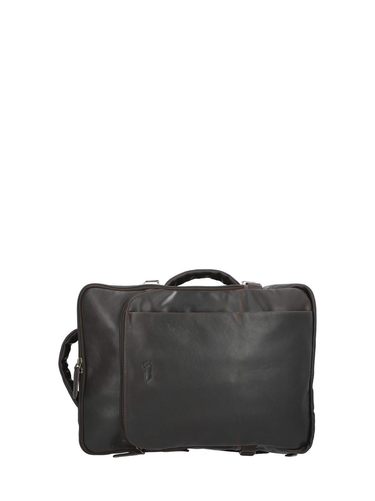 Mochila Cuero Hombre Tc Stanley Back Café-9