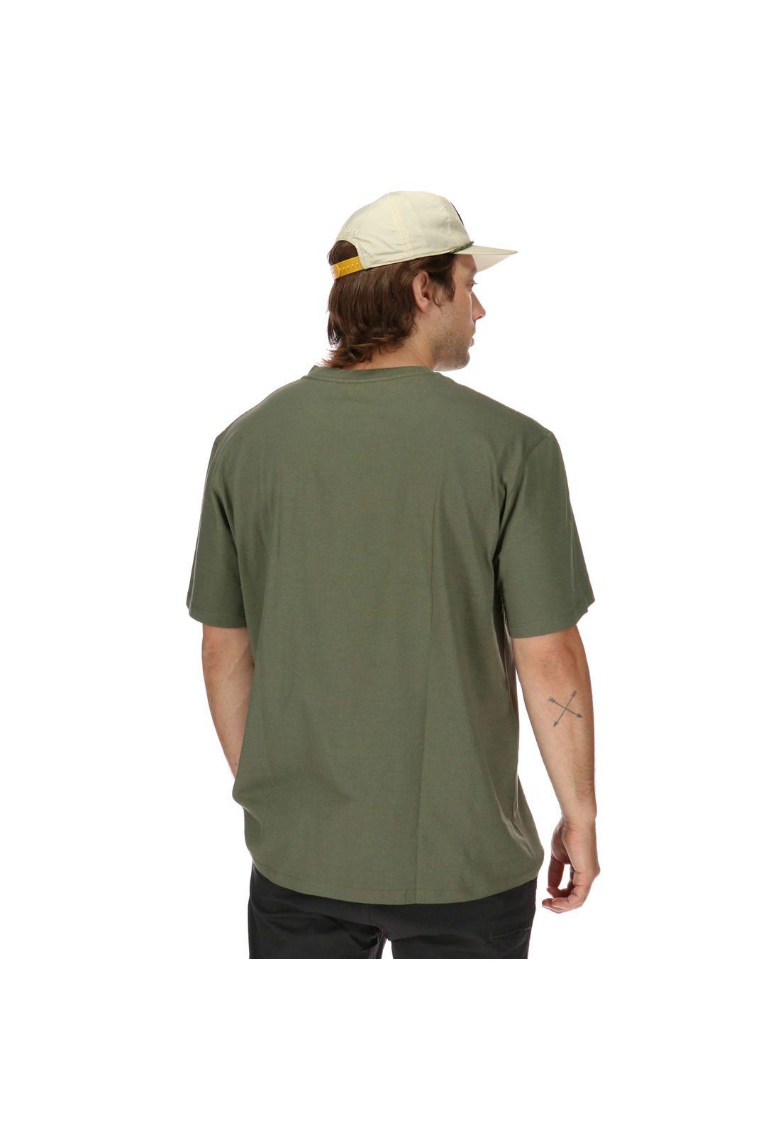 Polera M/C Logo Horizontal 2 Verde-2