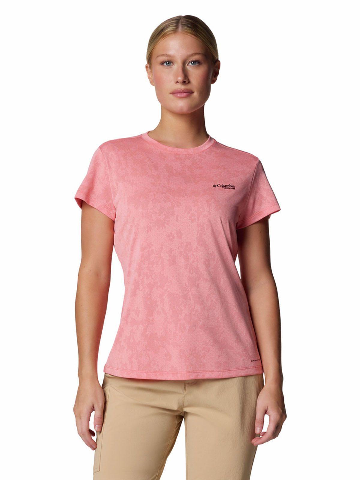 Polera M/C Mujer Bluebird Canyon Rosado-0