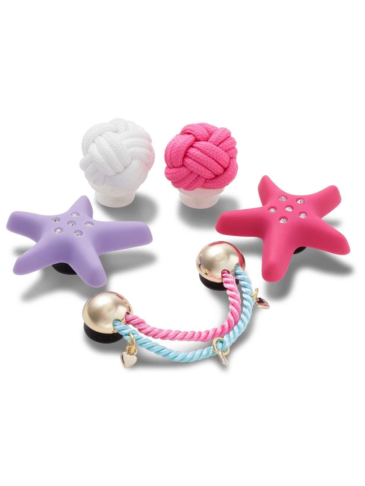 Jibbitz Crocs Símbolos Del Mar Pack 5 Morado-2