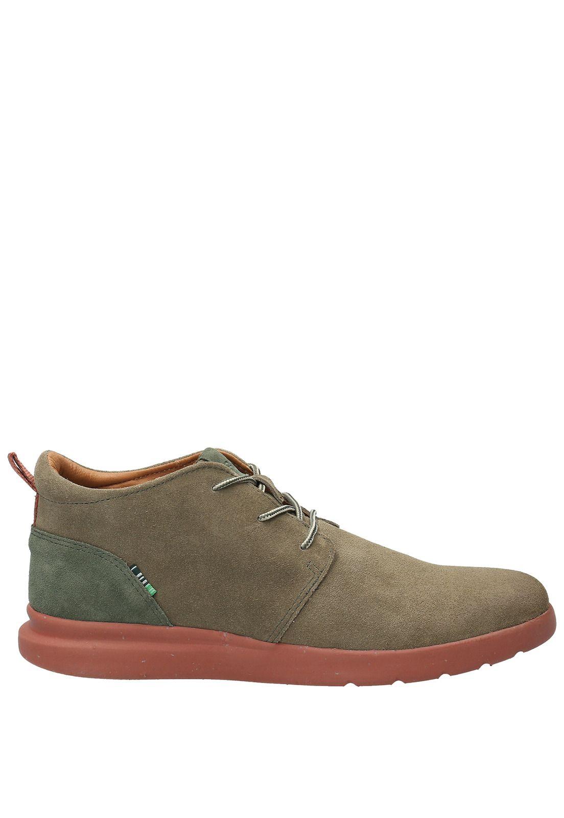 Botín Cuero Hombre Lontue Light Verde-0