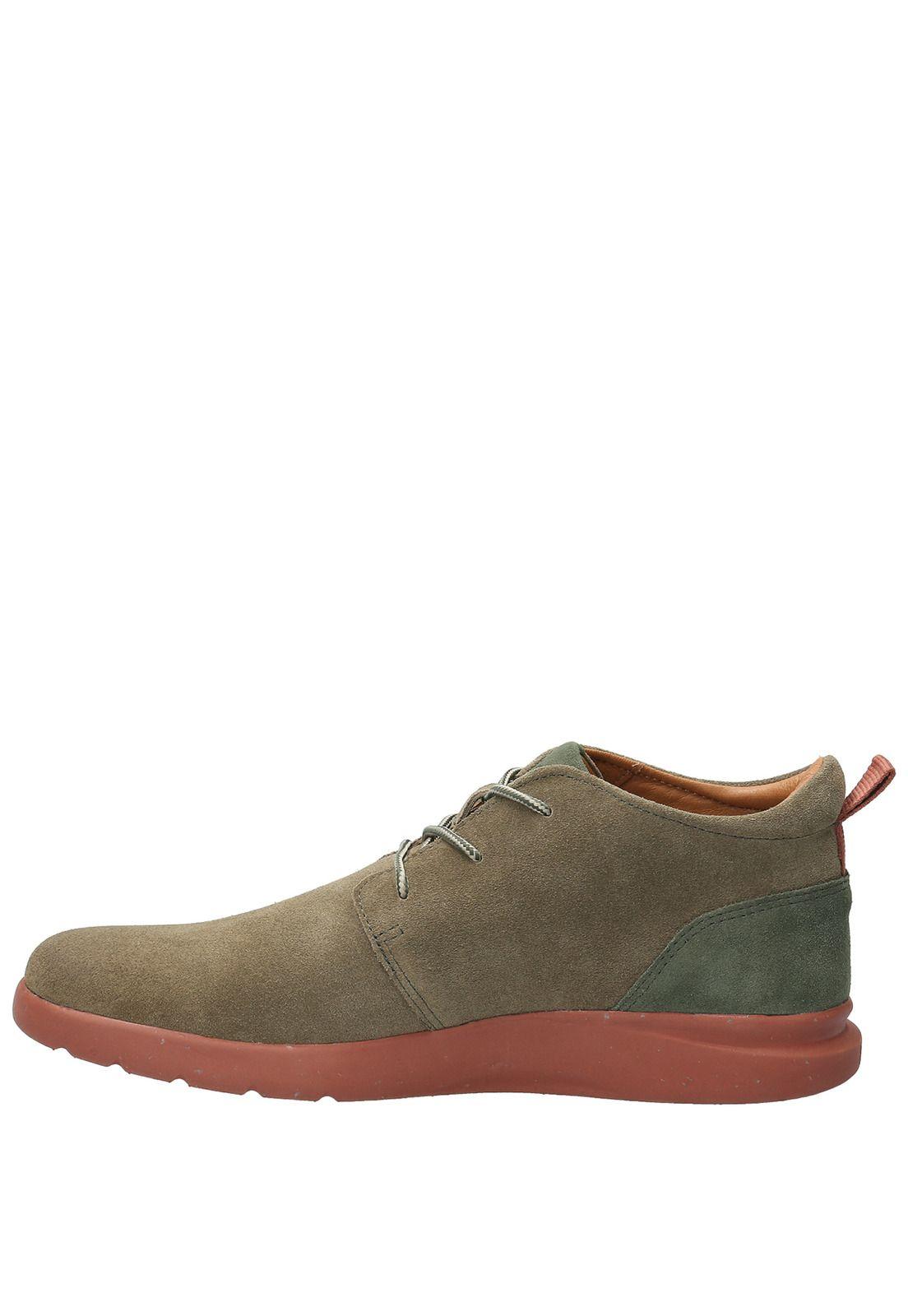 Botín Cuero Hombre Lontue Light Verde-5