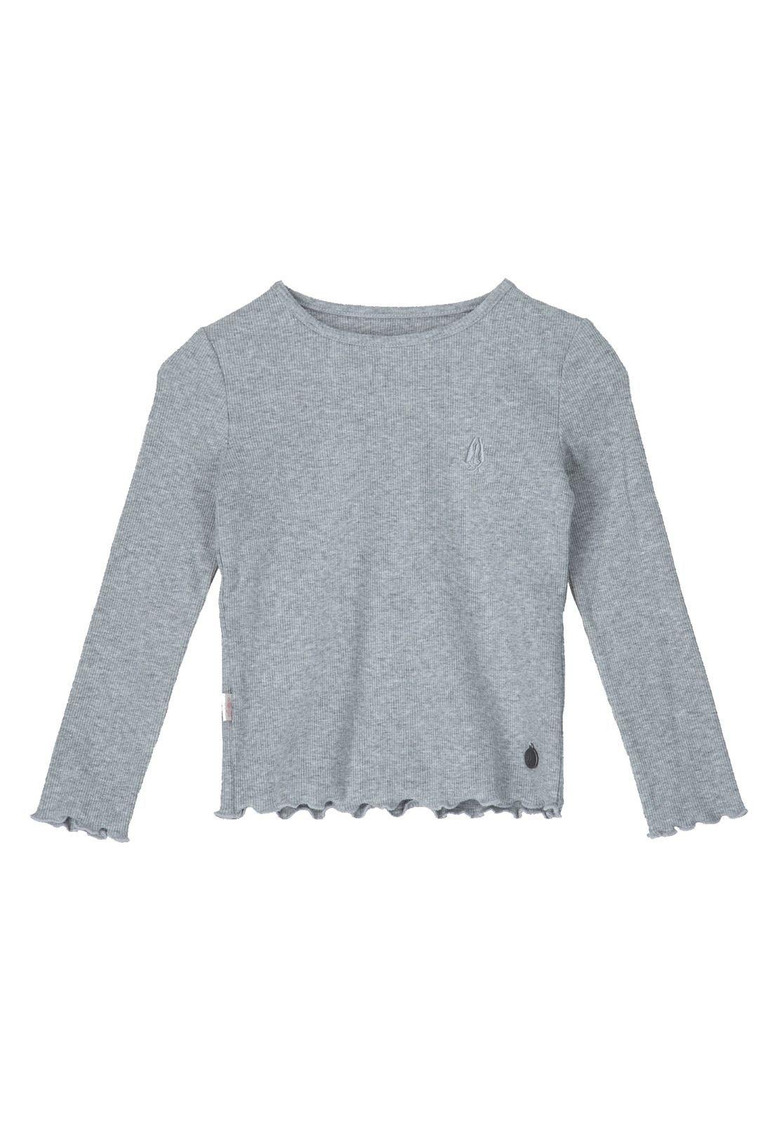 Polera Niña Beatles Gris Claro-0