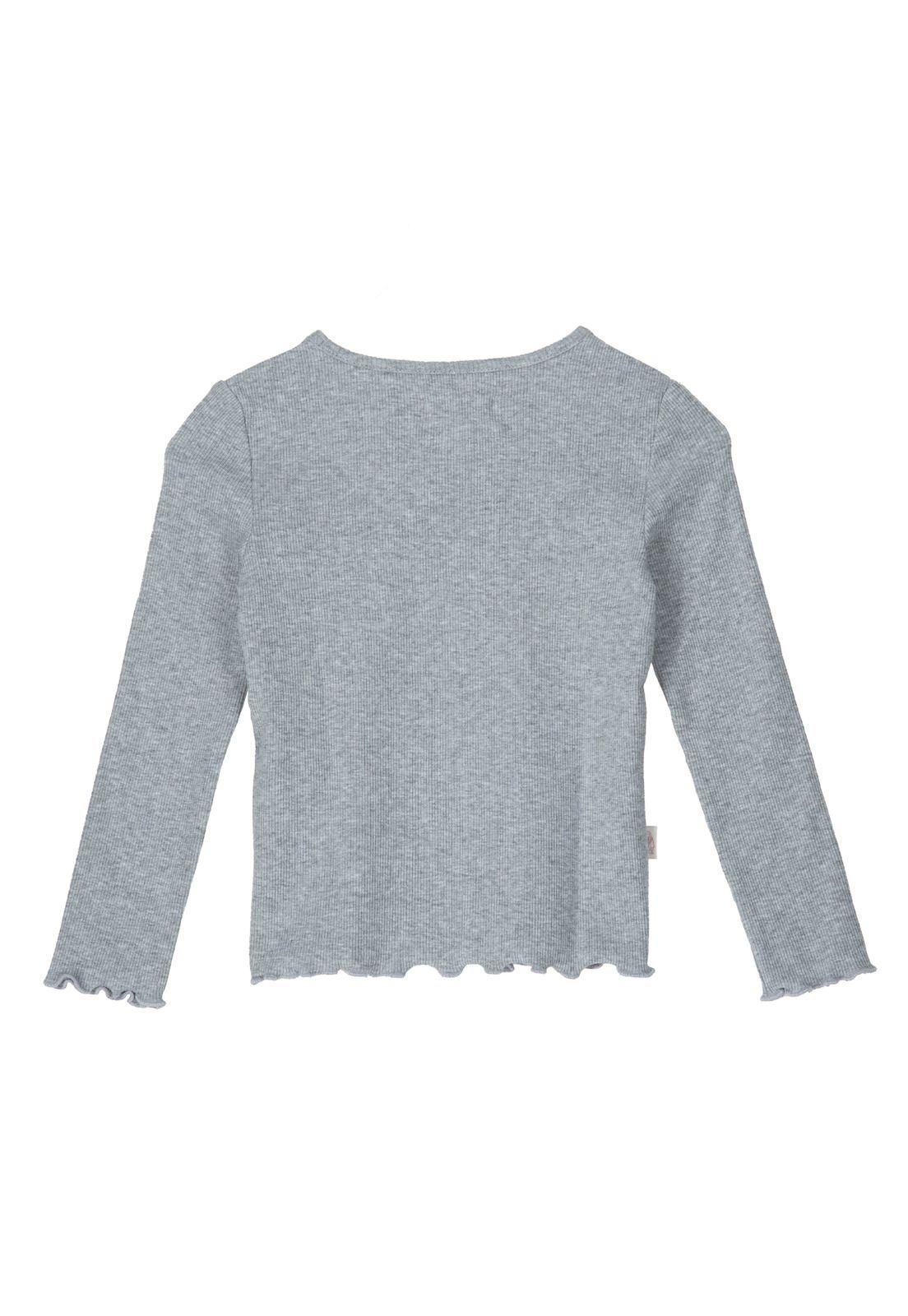 Polera Niña Beatles Gris Claro-1