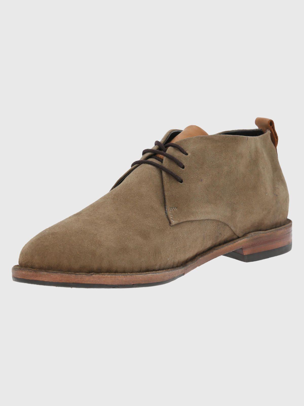 Botín Cuero Verde Hombre Benson -4