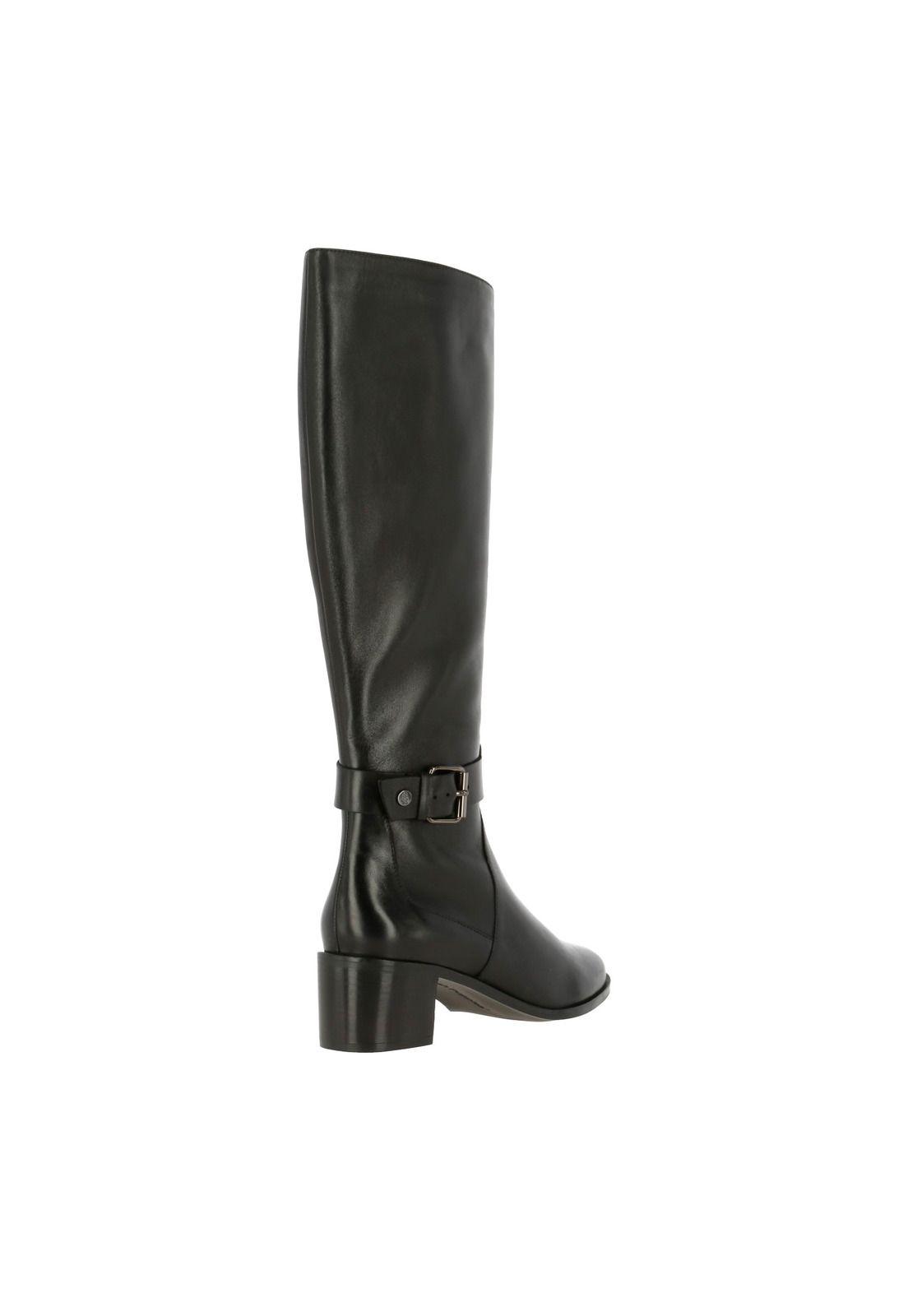Botin Cuero Mujer Lupe Negro-4