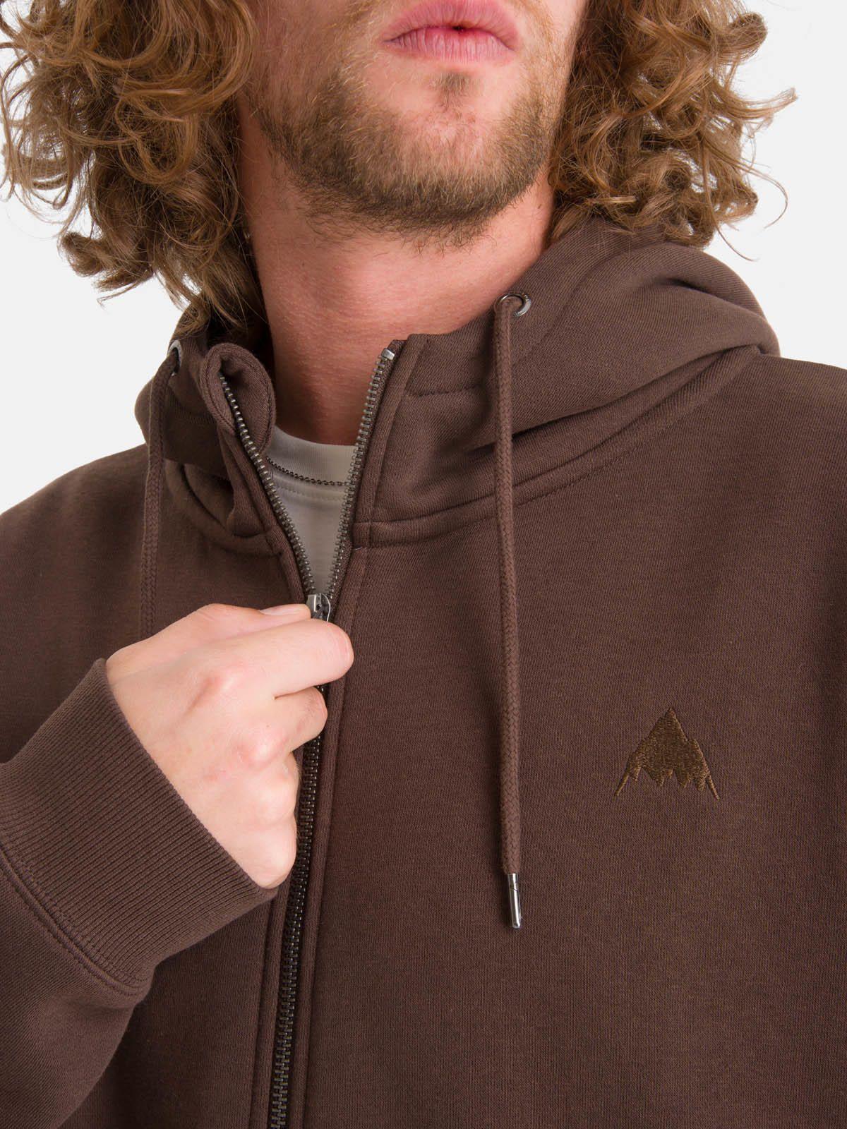Polerón Hombre Elemental Hoodie Café-4