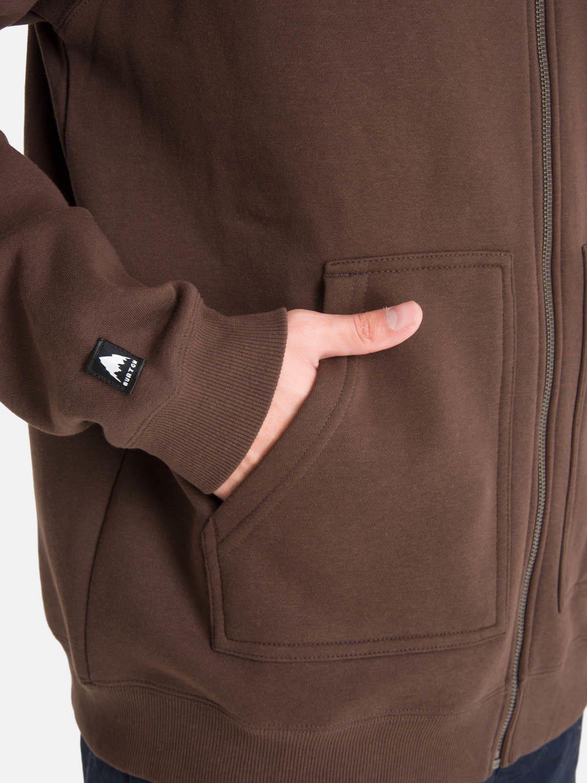 Polerón Hombre Elemental Hoodie Café-5