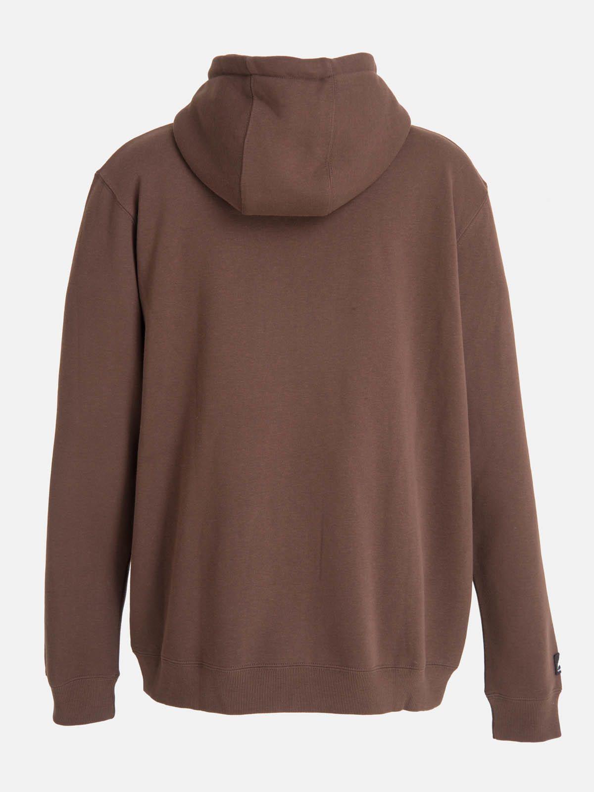 Polerón Hombre Elemental Hoodie Café-7