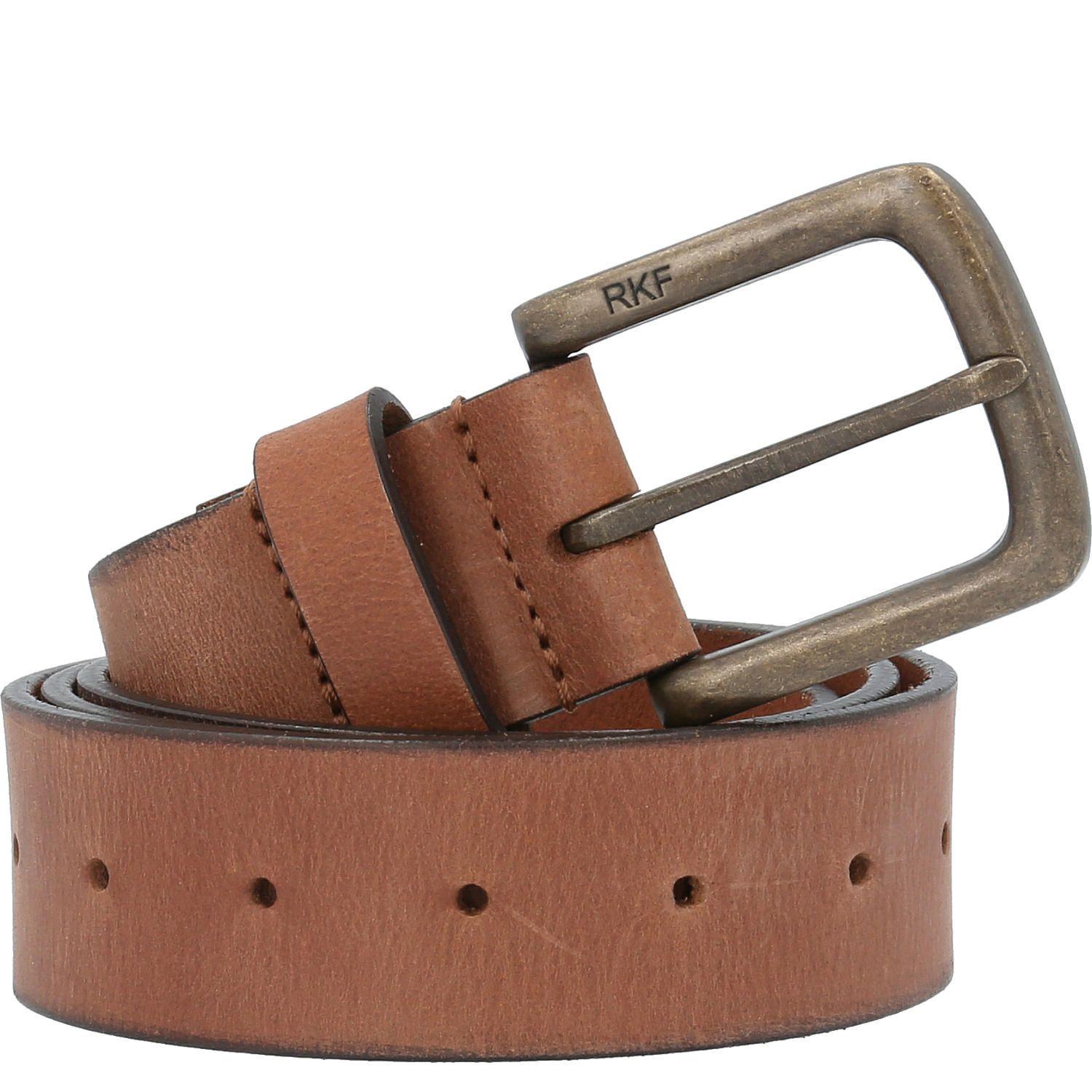 Cinturón Cuero Hombre Rmg Bonn Camel-0