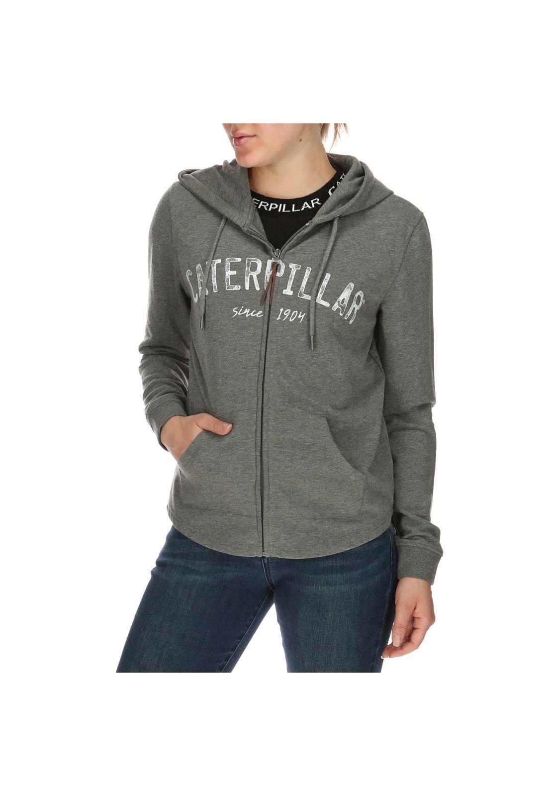 Polerón Mujer Daphne Sweatshirt Poliéster Gris-1
