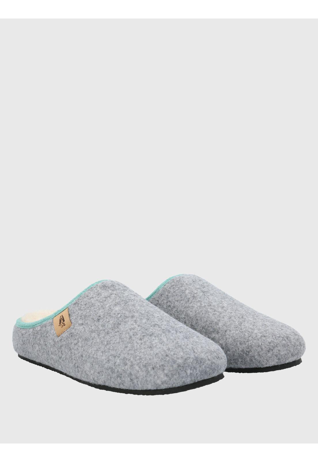 Pantufla Textil Unisex Slipper Gris-0