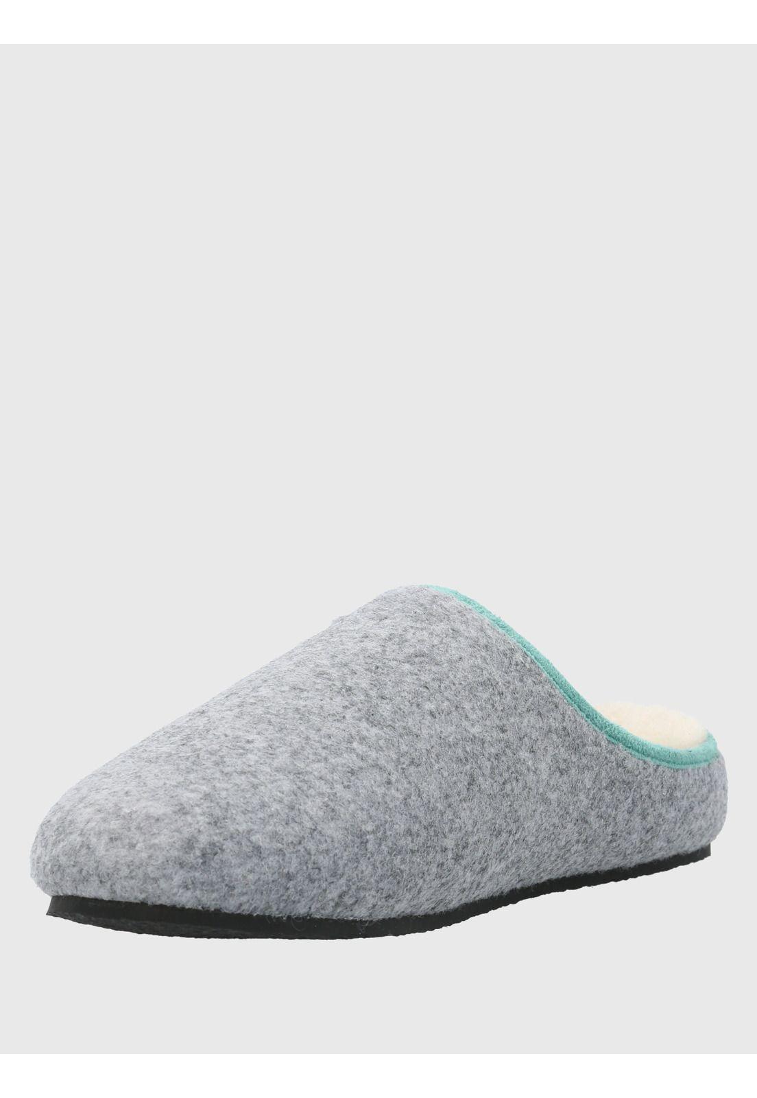 Pantufla Textil Unisex Slipper Gris-4