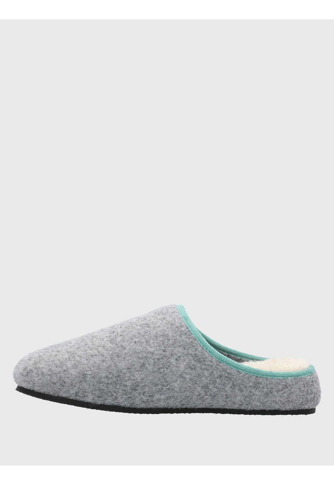 Pantufla Textil Unisex Slipper Gris-6