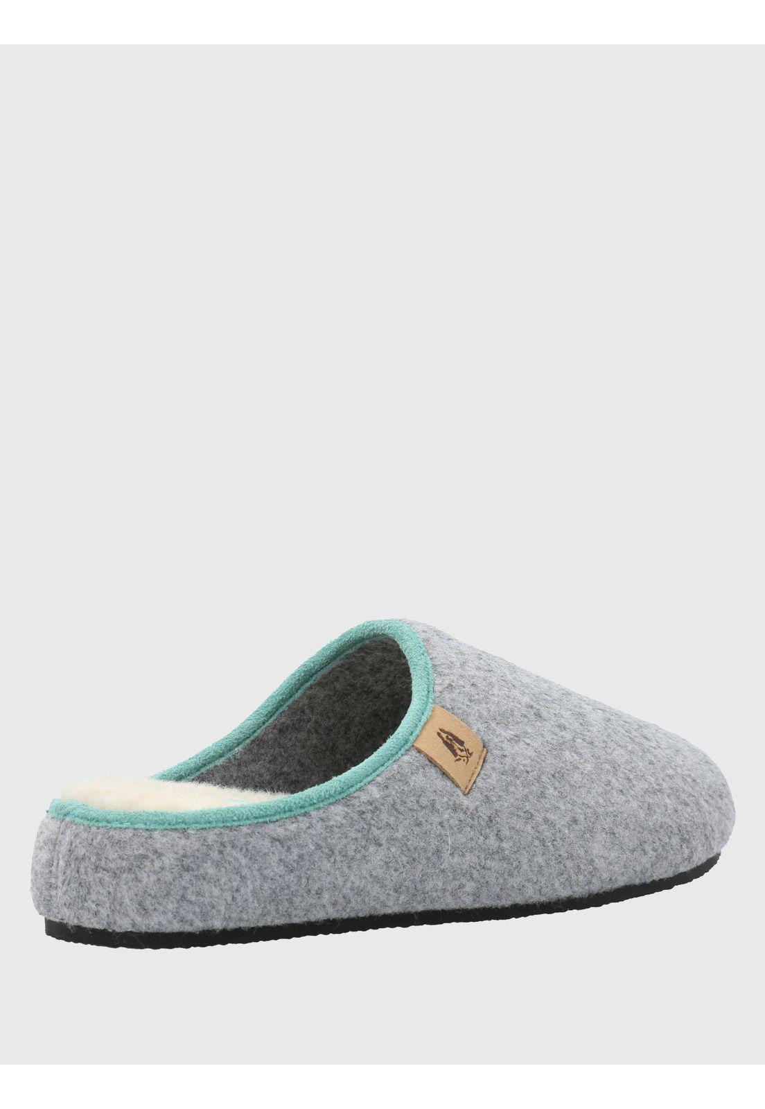 Pantufla Textil Unisex Slipper Gris-7