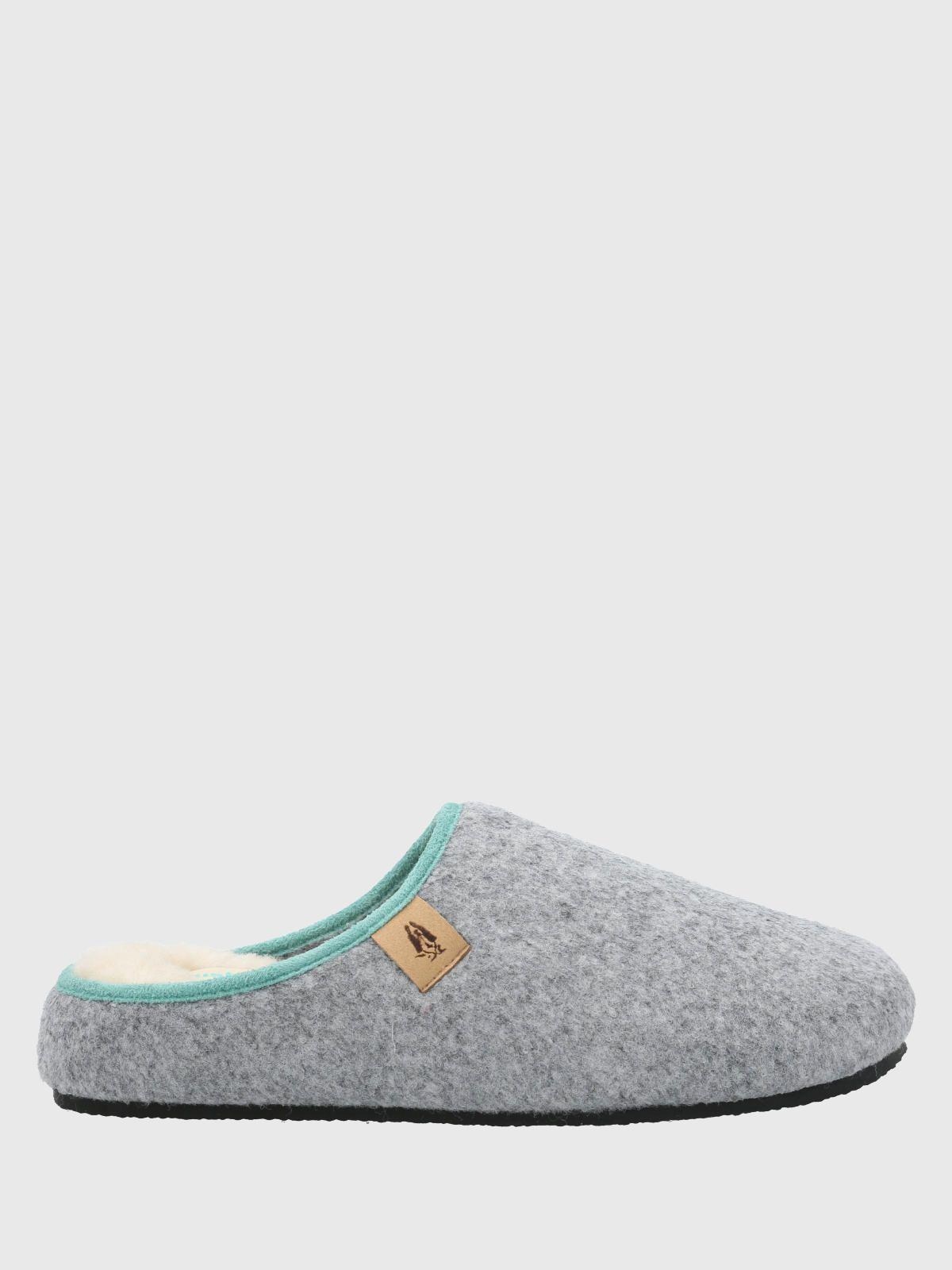 Pantufla Textil Unisex Slipper Gris-1