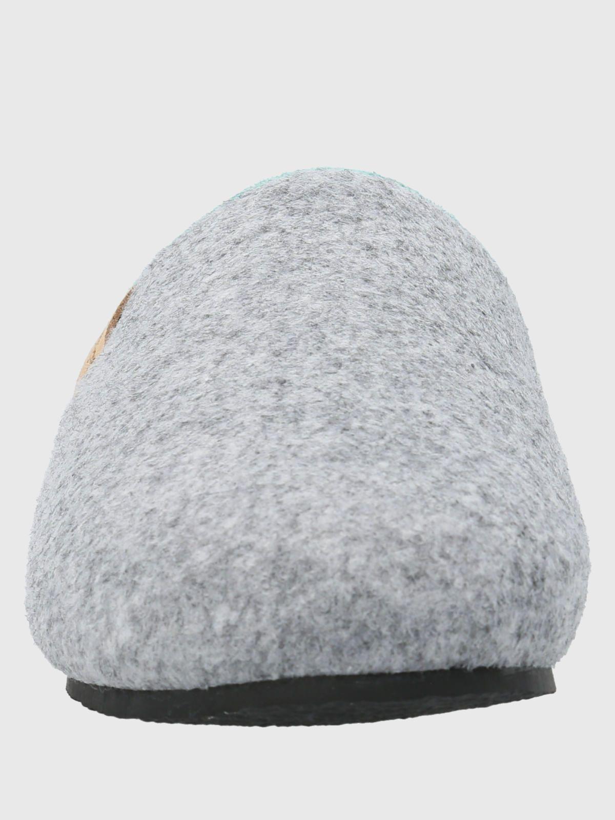 Pantufla Unisex Gris-3