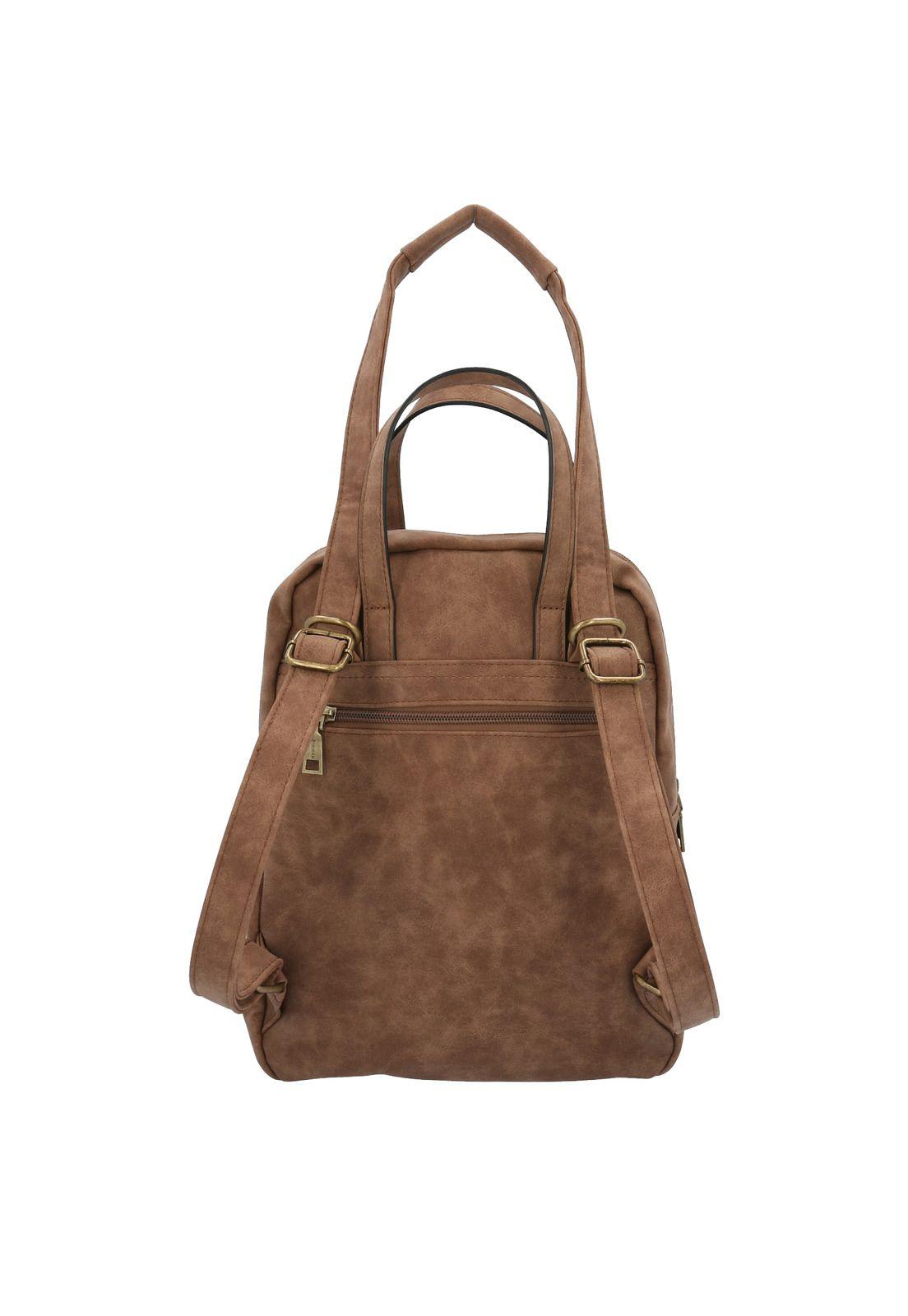 Mochila Mujer Caseii Marrón-3