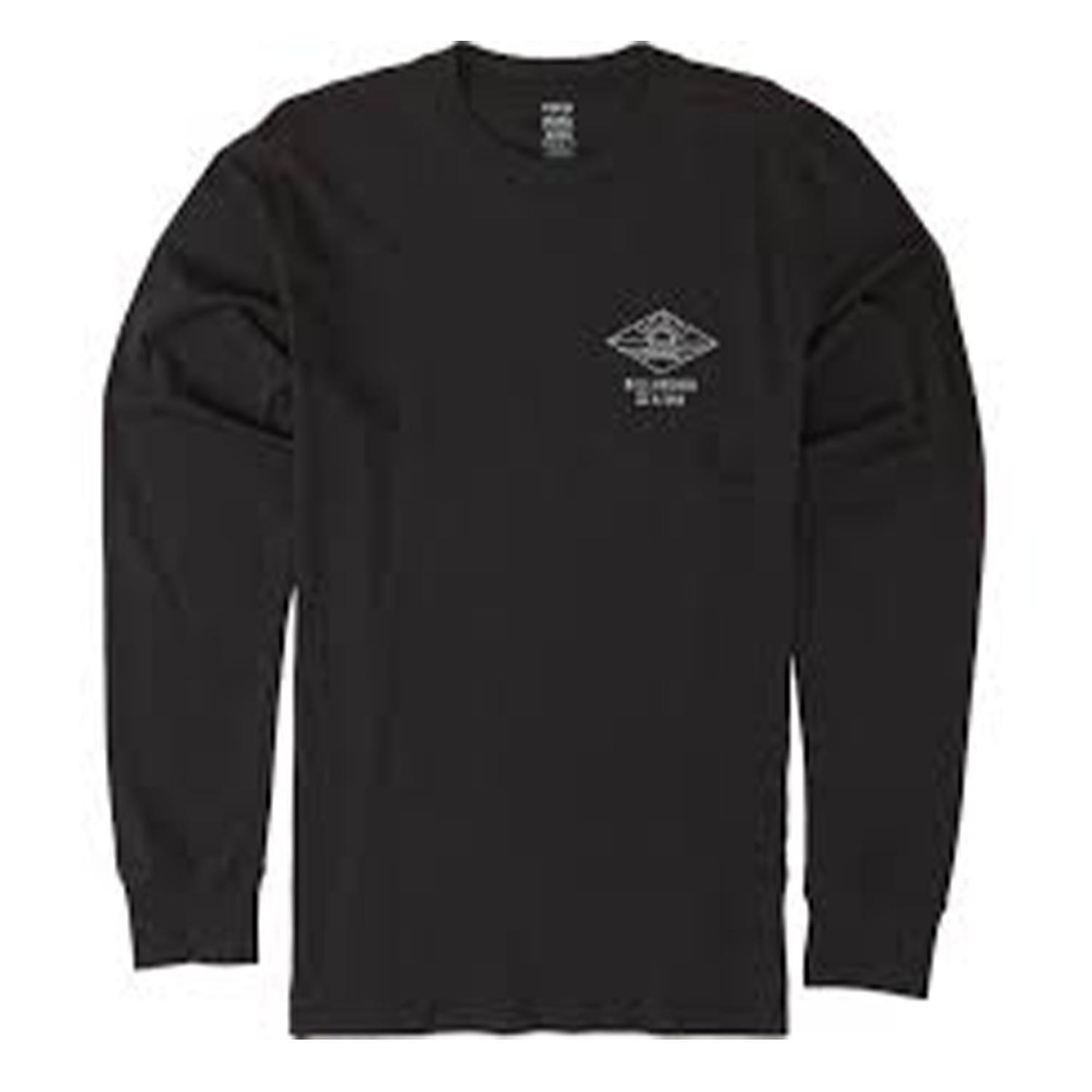 Polera M/L  A Frame Ls Negro Hombre-0