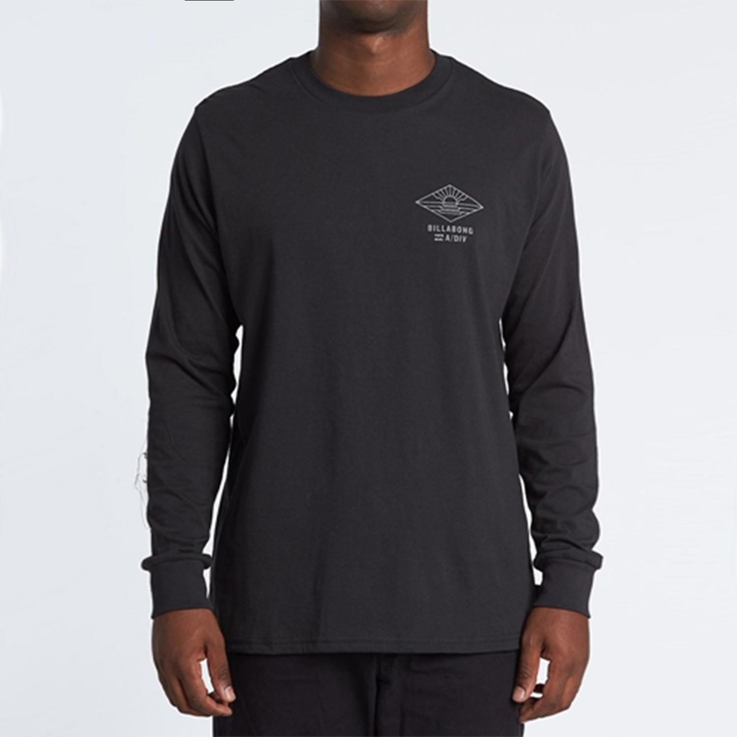 Polera M/L  A Frame Ls Negro Hombre-2