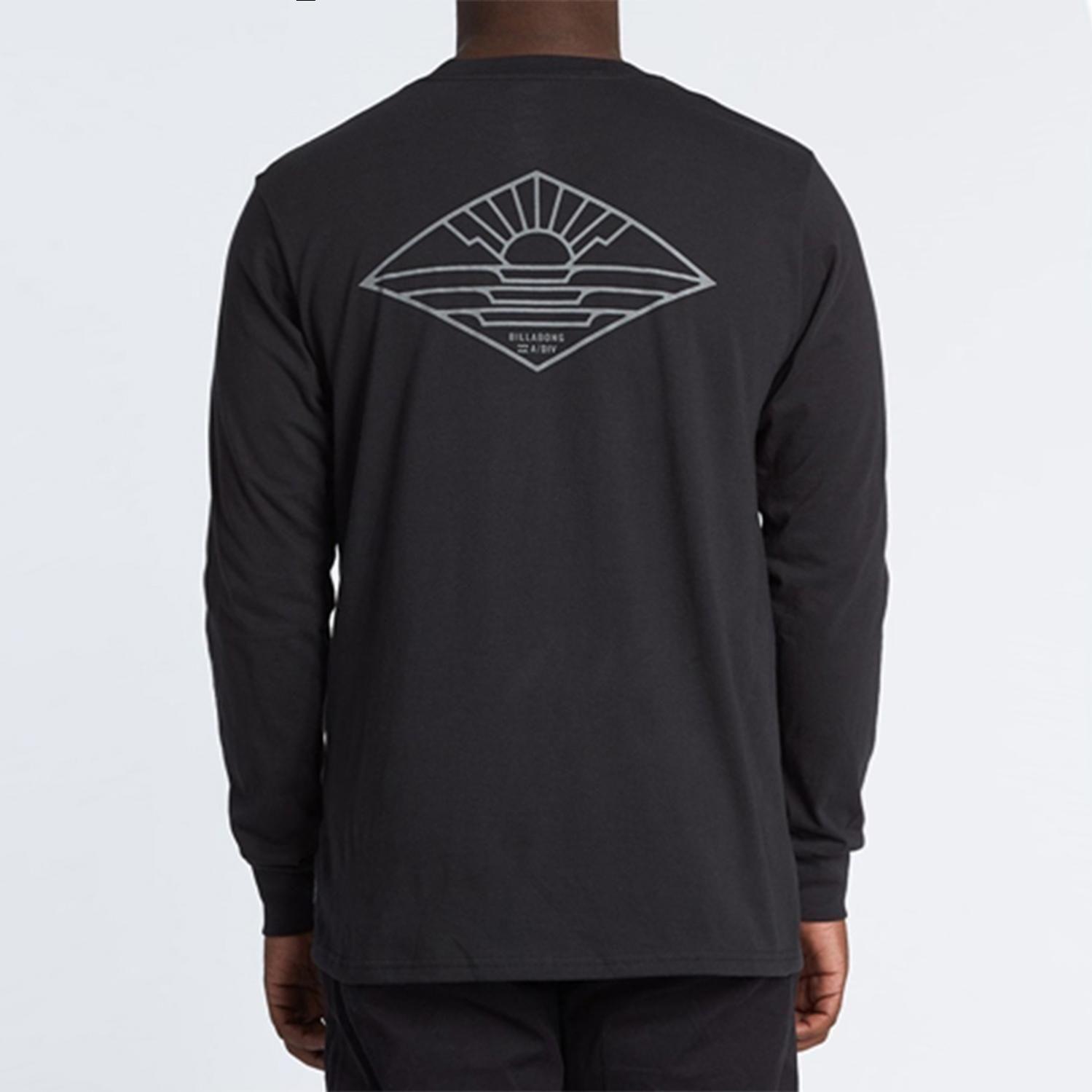 Polera M/L  A Frame Ls Negro Hombre-4