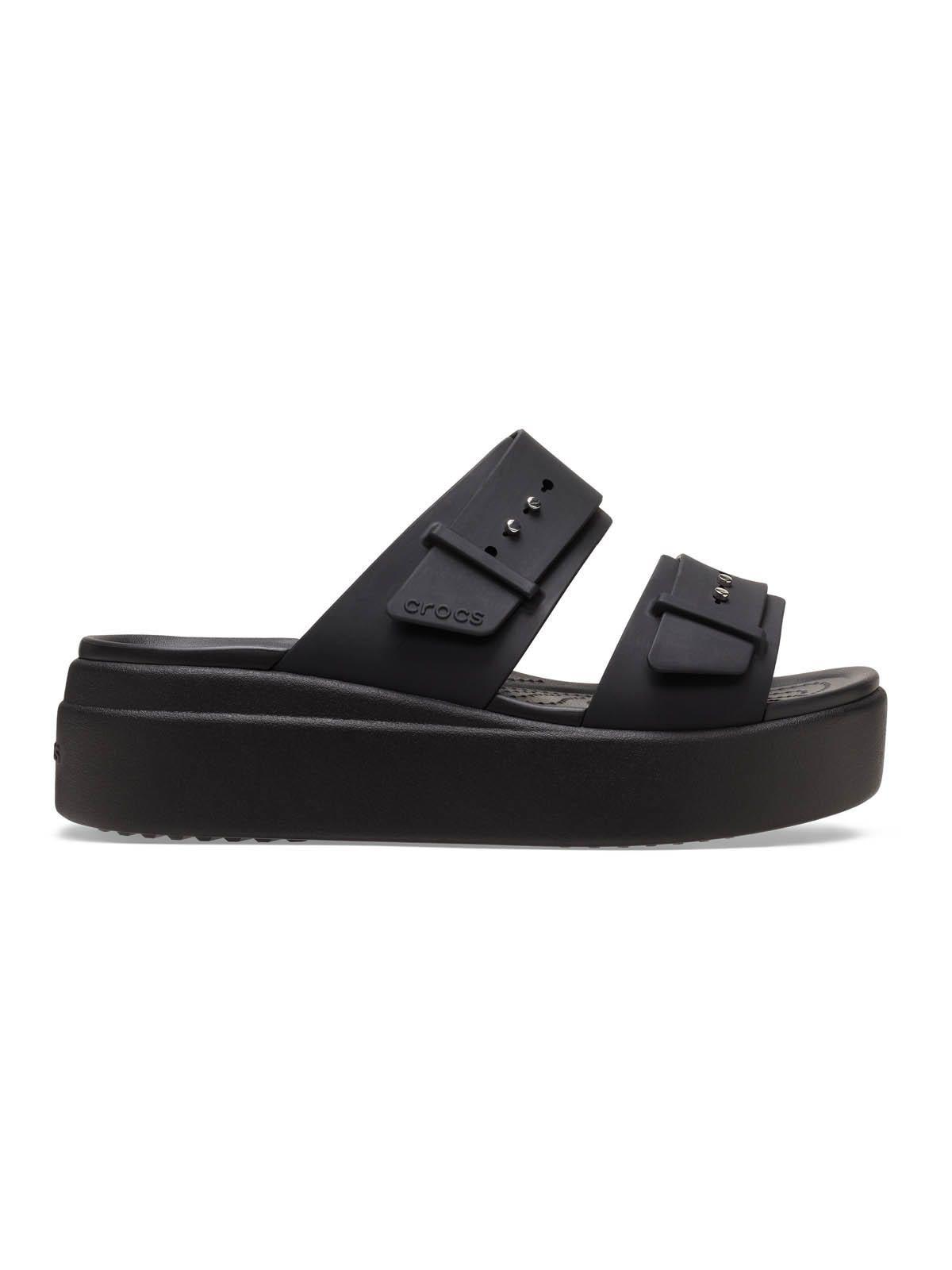 Sandalia Mujer Brooklyn Buckle Low Wdg Negro-0