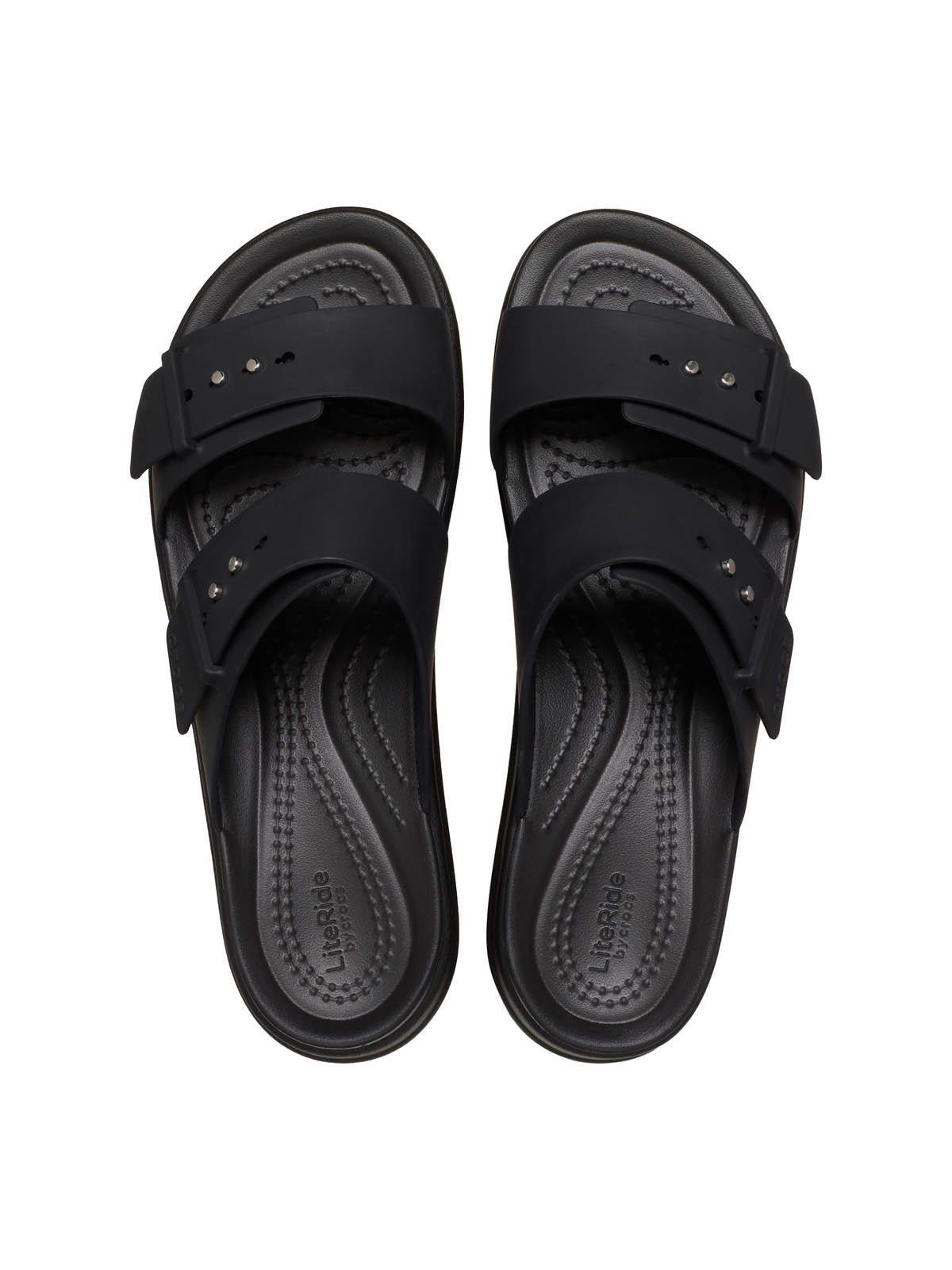 Sandalia Mujer Brooklyn Buckle Low Wdg Negro-4