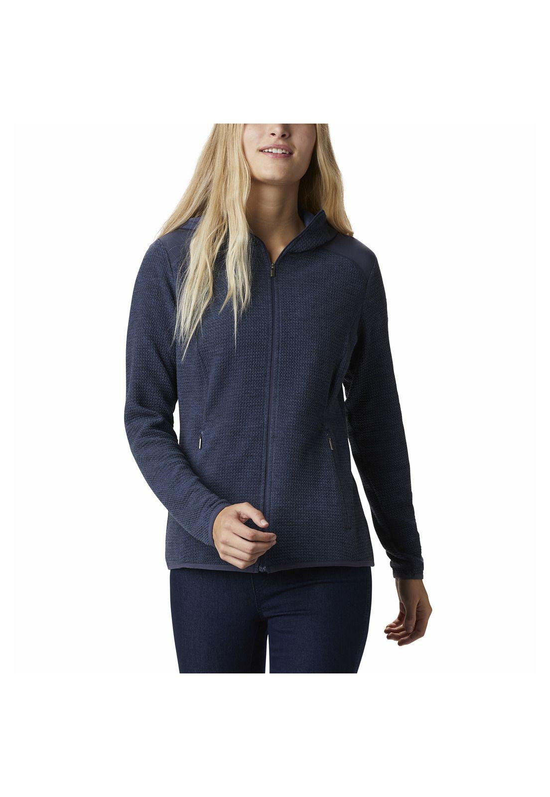 Polar Mujer Coggin Peak Fz Hoode Polyester Azul-0