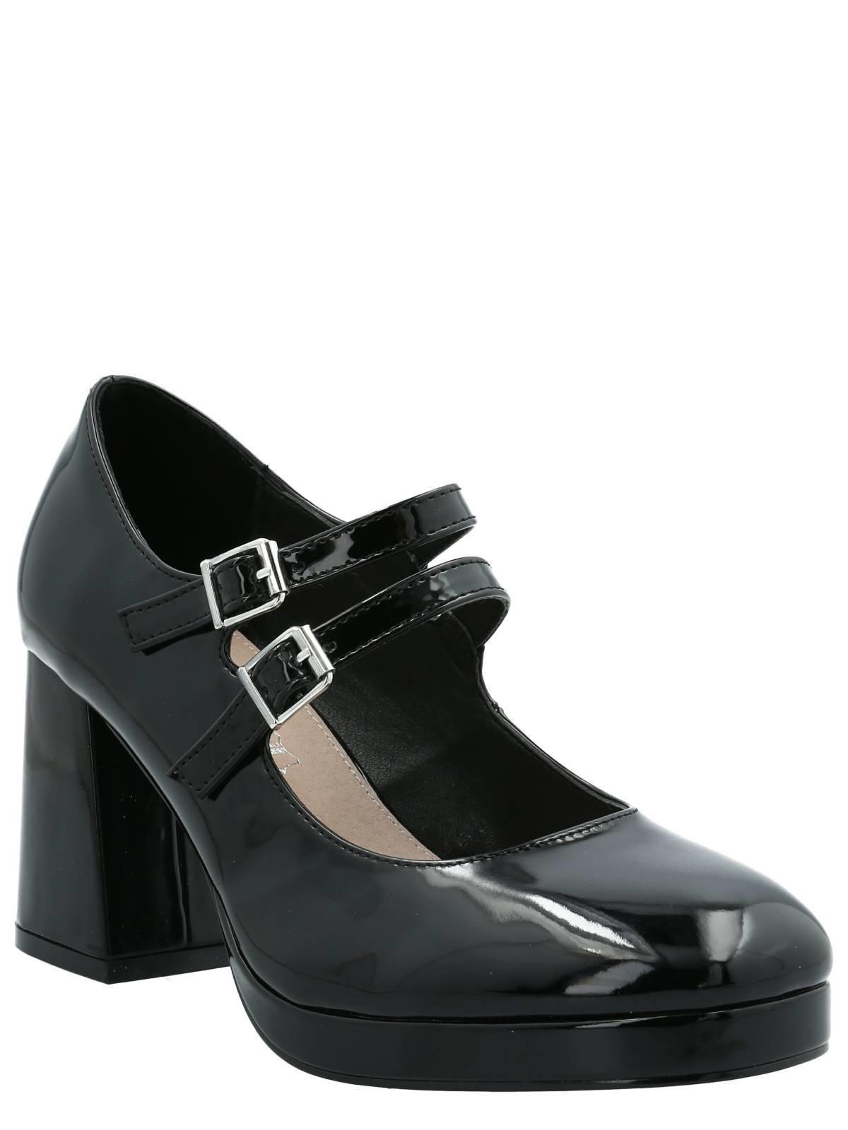 Zapato Mary Jane Rangers Mujer Negro-0