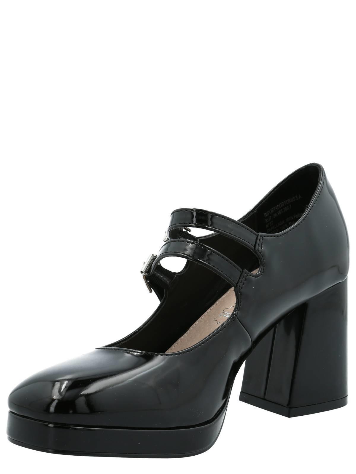 Zapato Mary Jane Rangers Mujer Negro-5