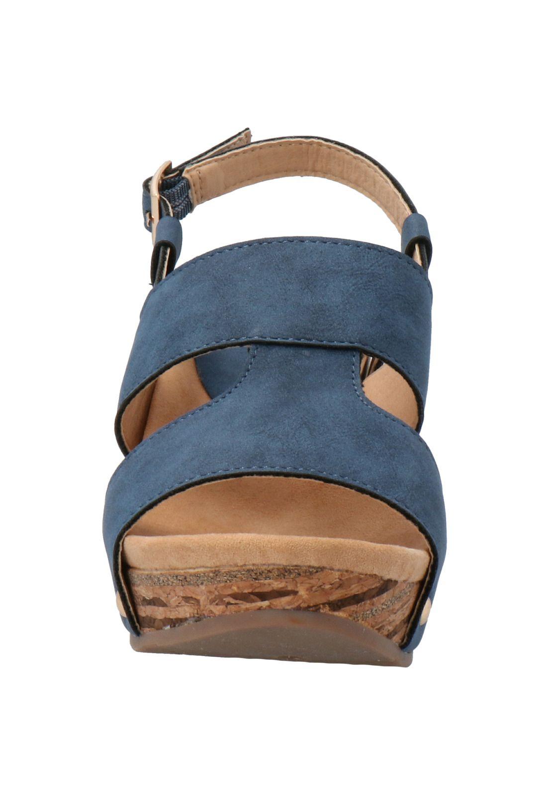 Sandalia Mujer Boni Azul-2