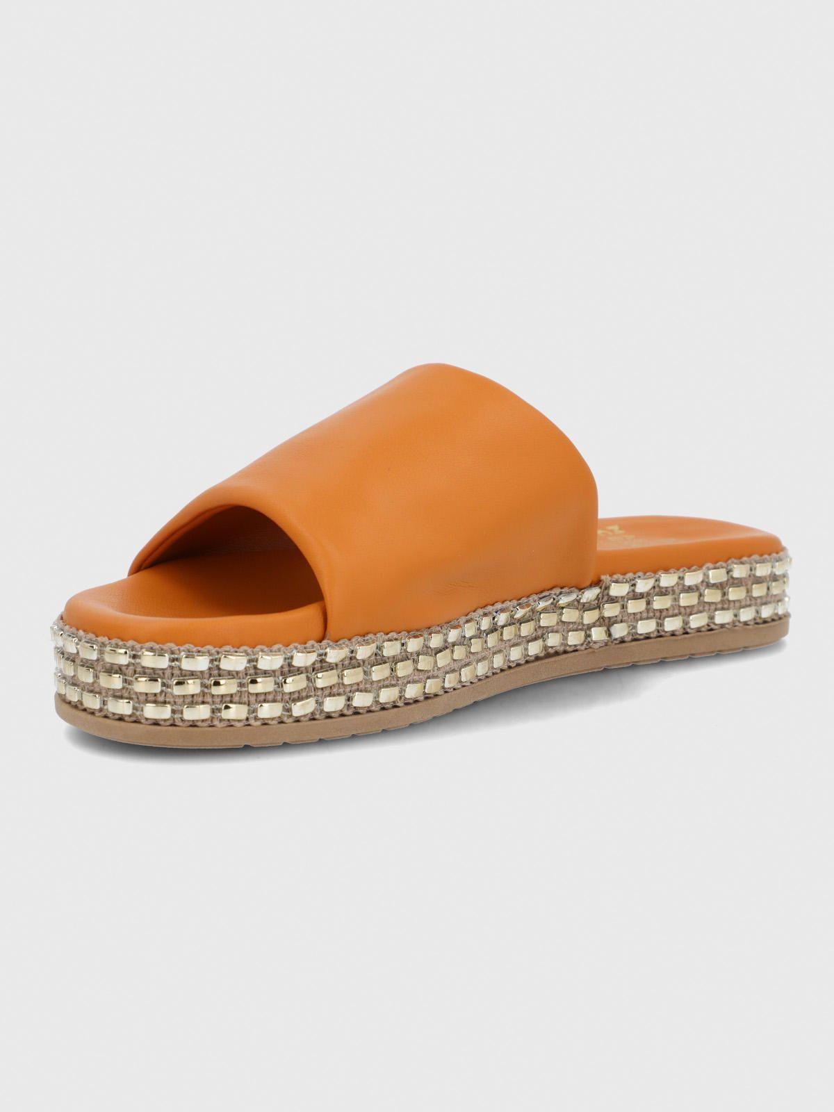 Sandalia Cerutti Mujer Ducato Naranja-5