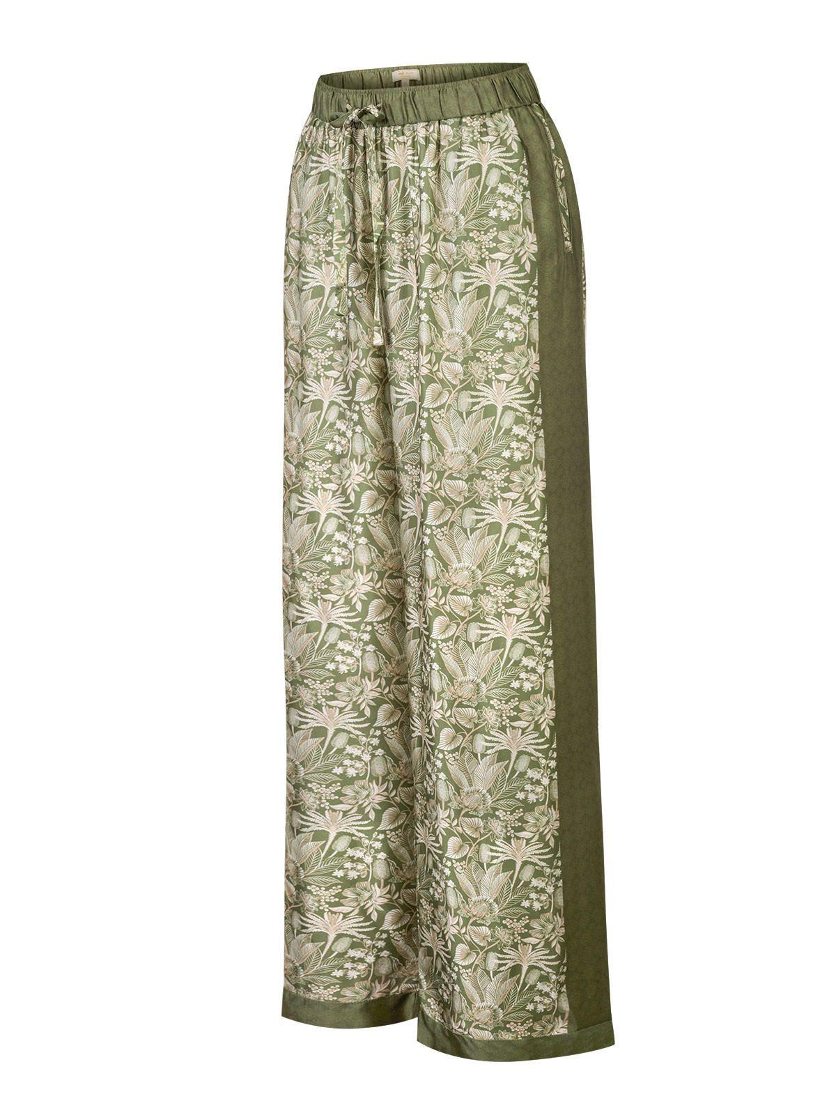 Pantalón Rayón Mujer Lunea Verde-0