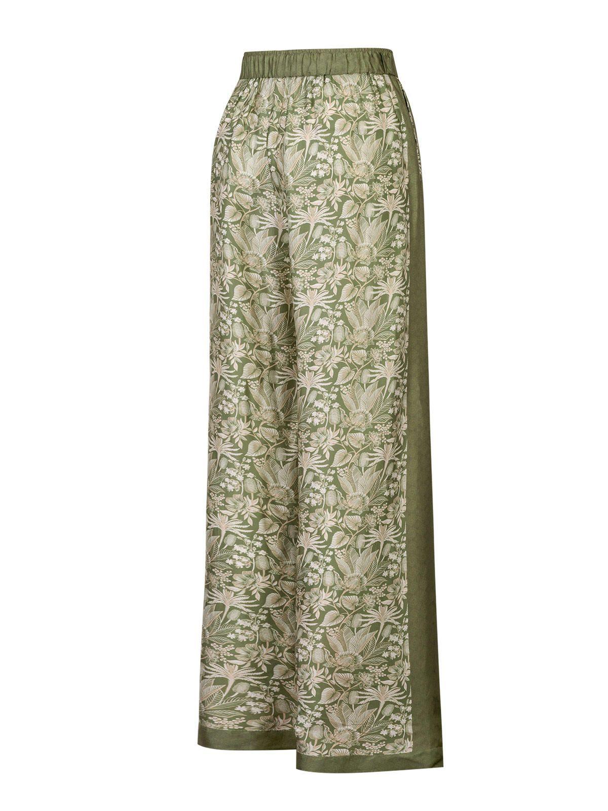 Pantalón Rayón Mujer Lunea Verde-1