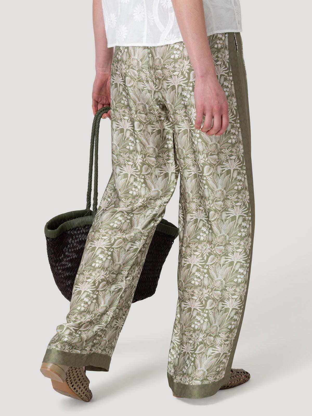 Pantalón Rayón Mujer Lunea Verde-5