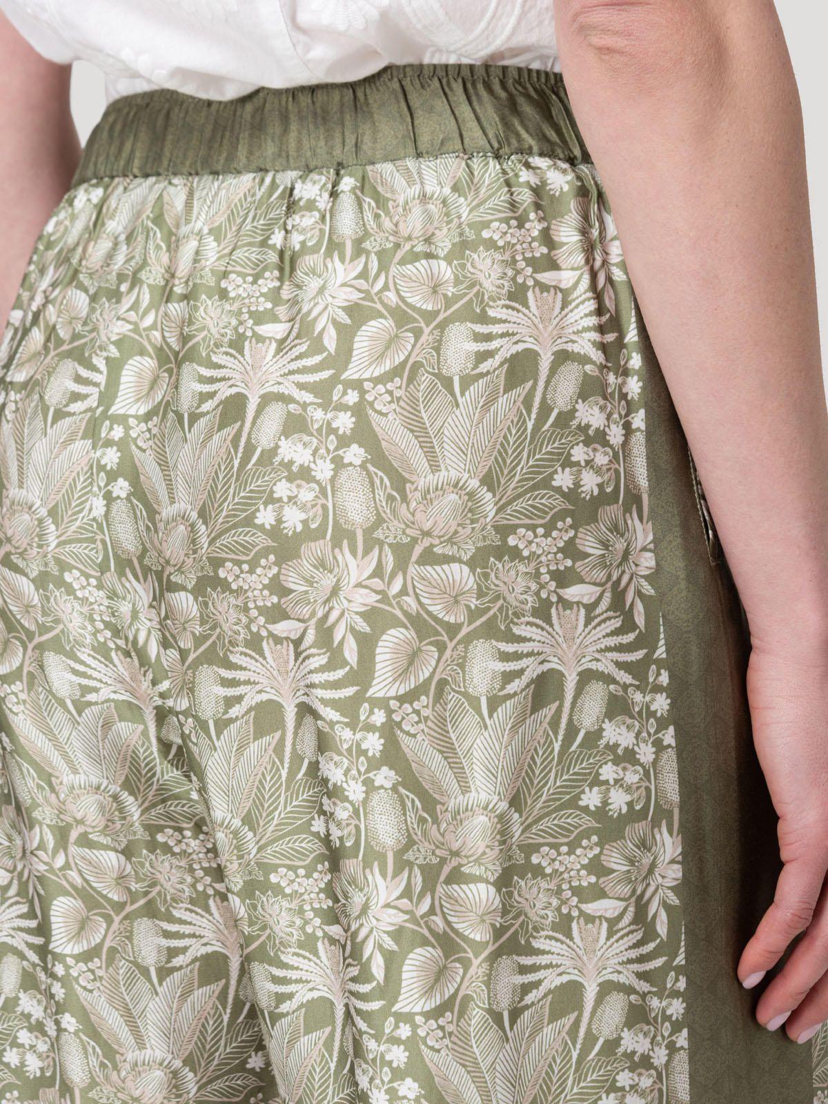 Pantalón Rayón Mujer Lunea Verde-7