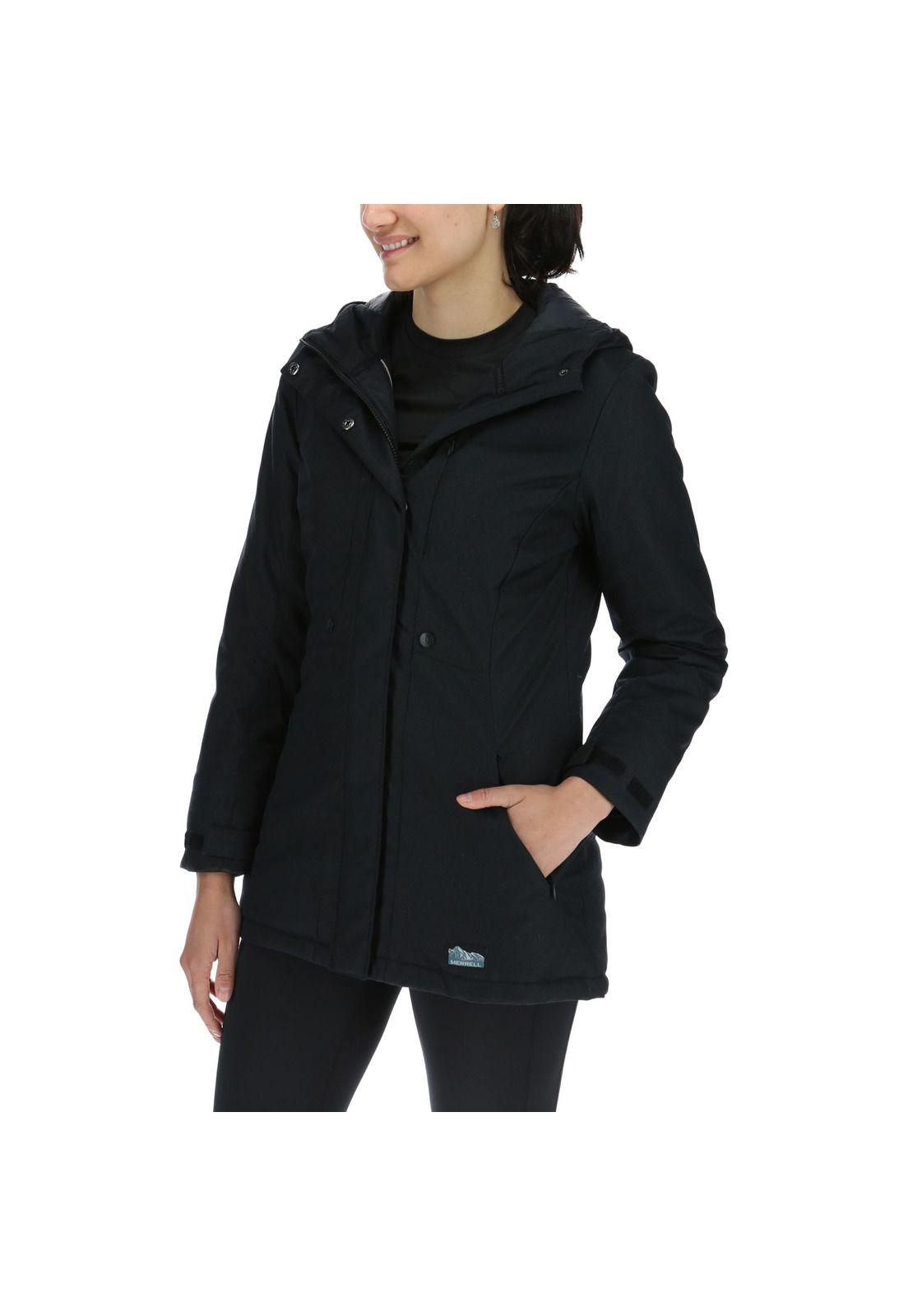 Parka Mujer Down Parka Mujer 600 Fill Power Negro-1