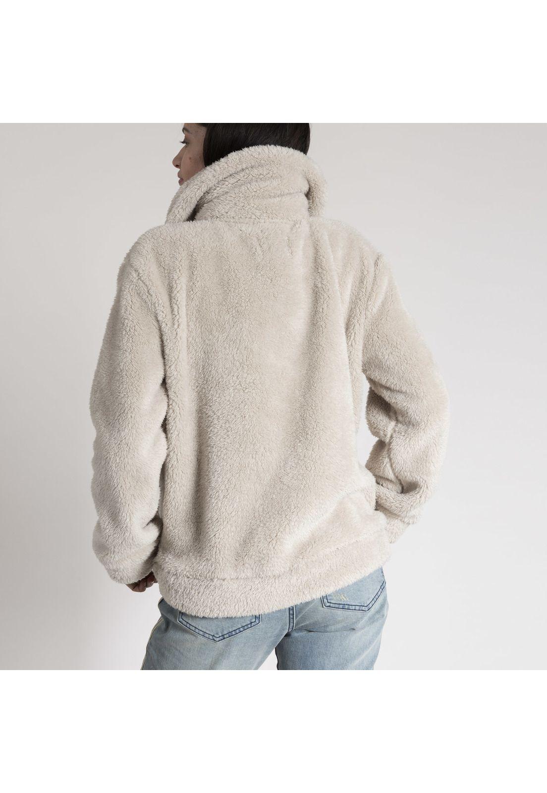 Polar Mujer Girasol Poliéster Beige-3