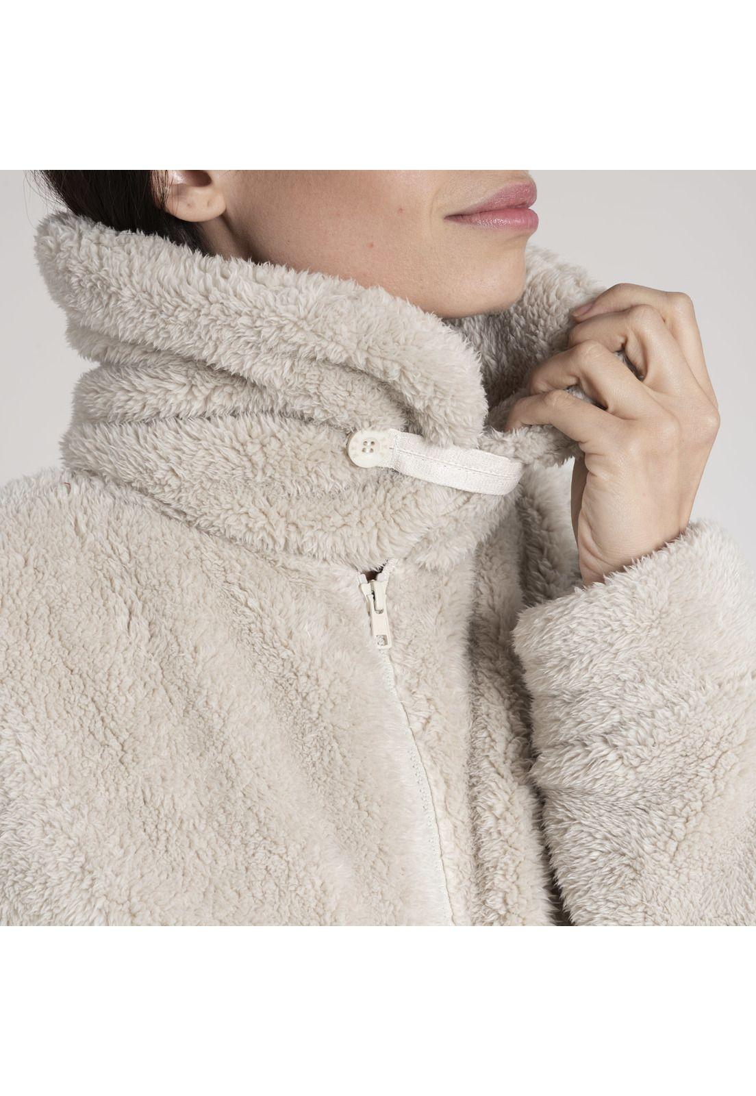 Polar Mujer Girasol Poliéster Beige-4