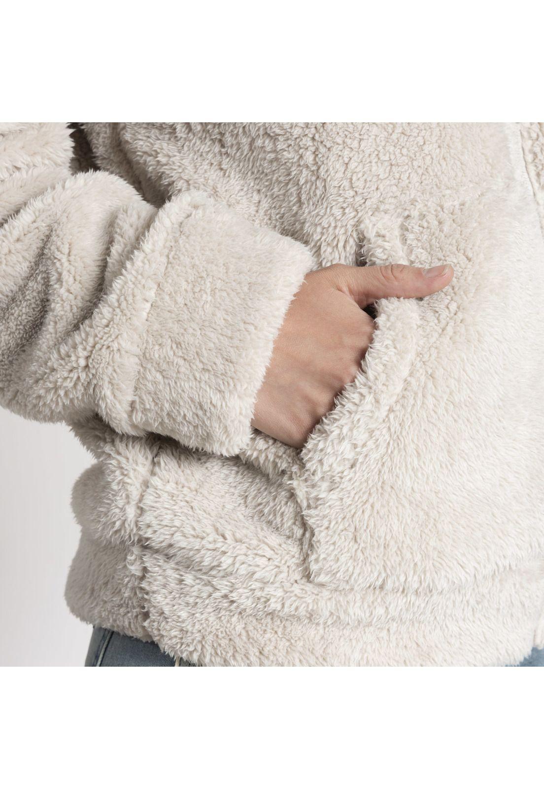 Polar Mujer Girasol Poliéster Beige-5