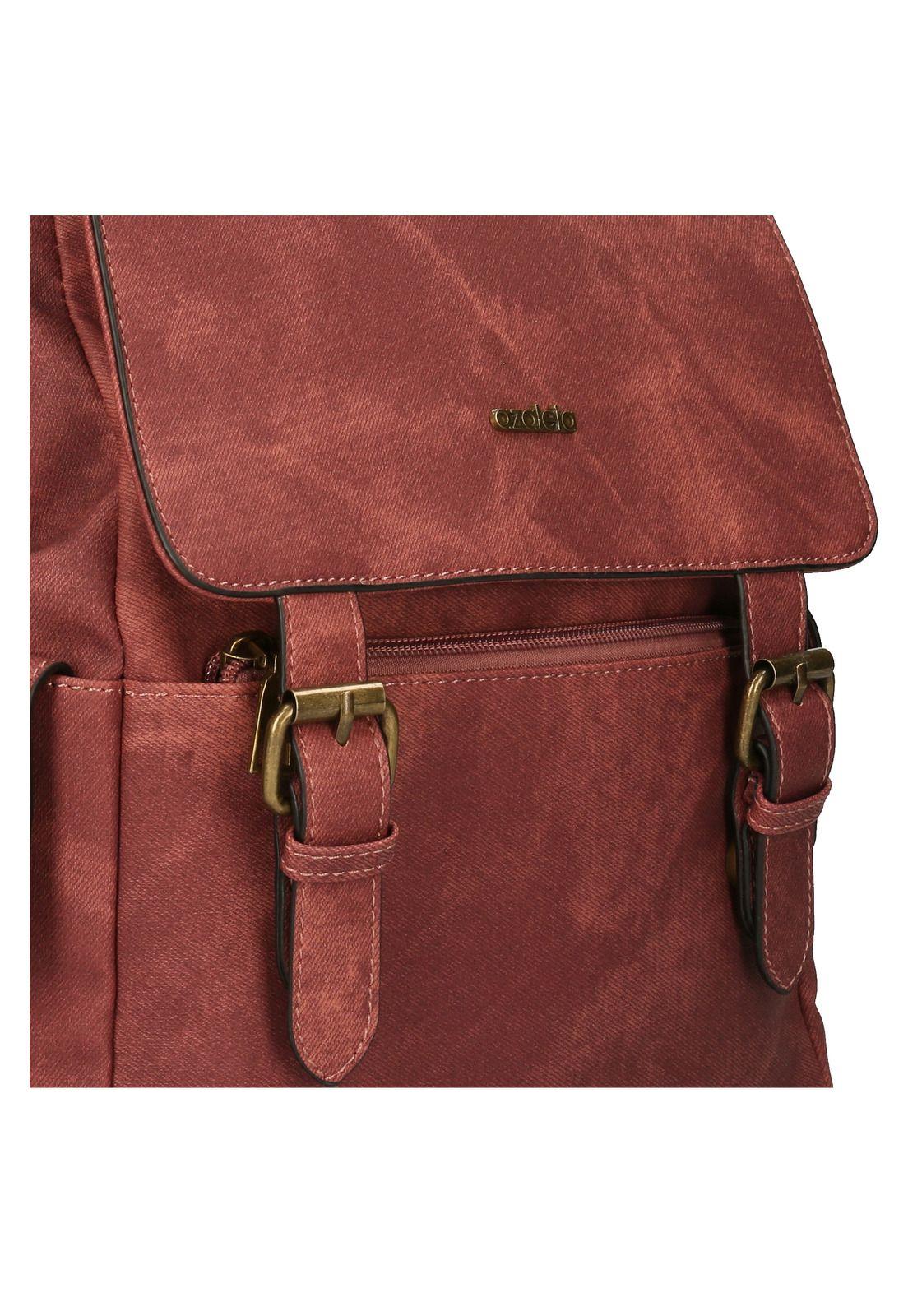 Mochila Mujer Rexi Backbag Burdeo-4